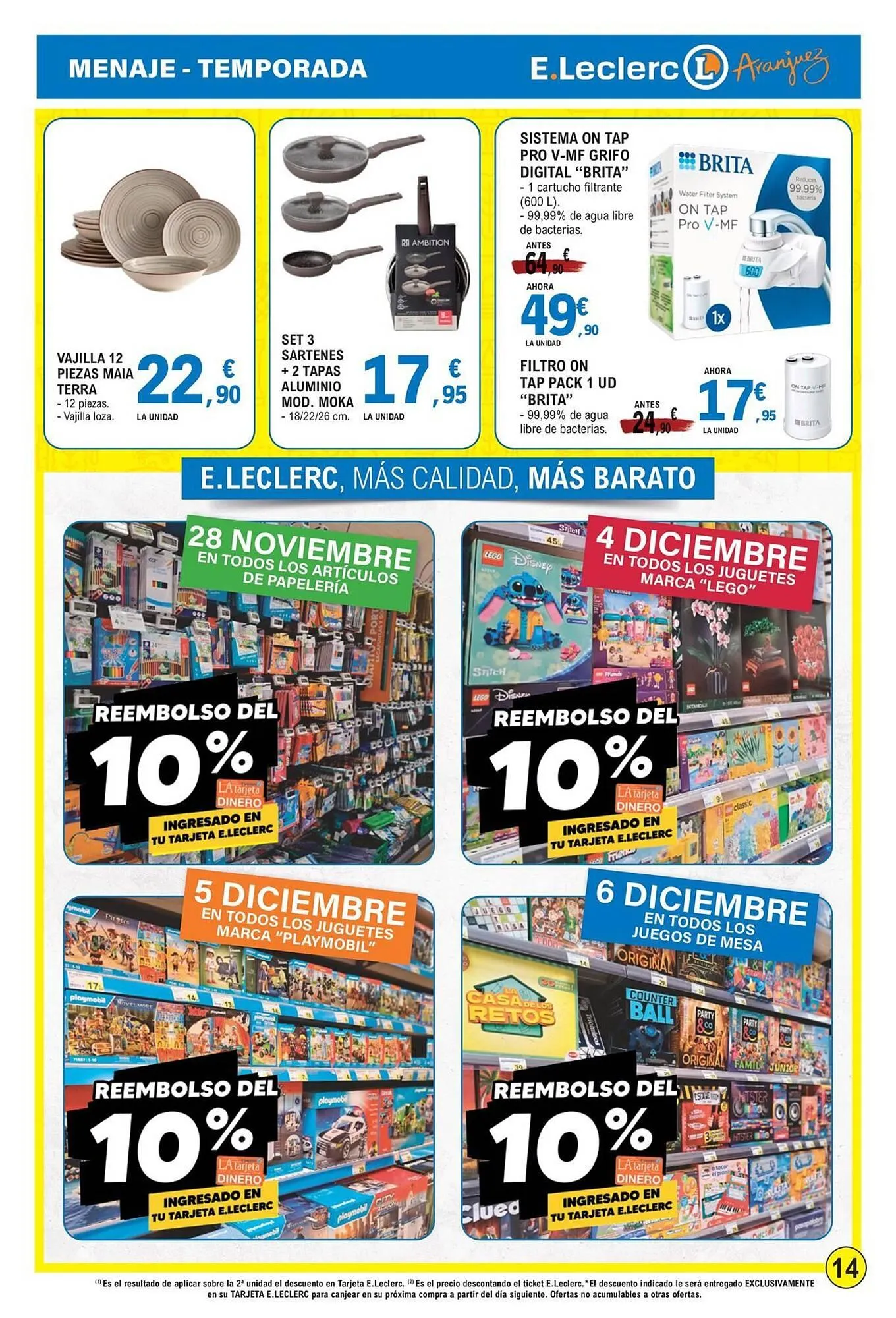 Catálogo de Catálogo E.Leclerc 26 de noviembre al 8 de diciembre 2025 - Página 14