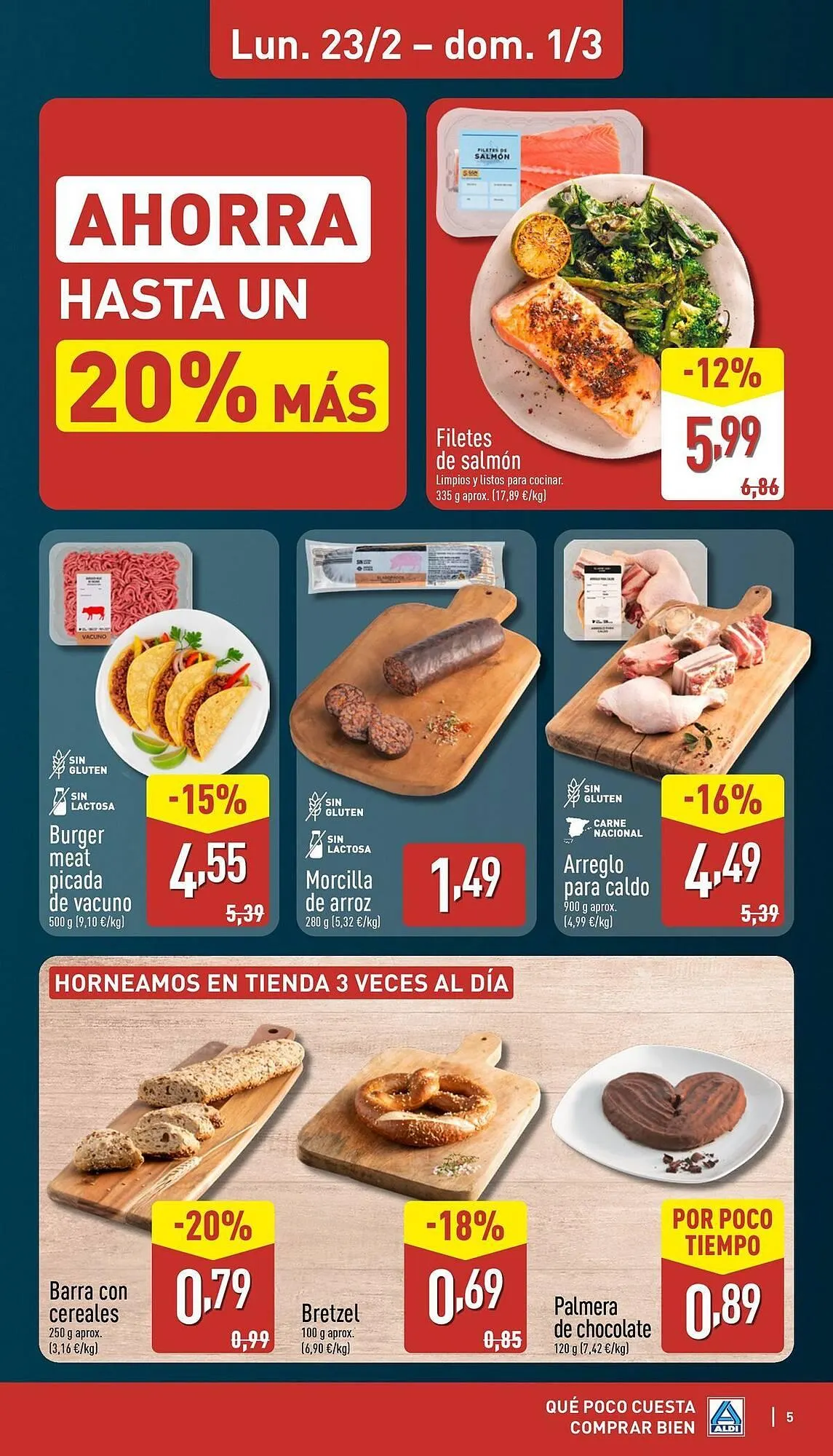 Catálogo de Folleto ALDI 23 de febrero al 1 de marzo 2026 - Página 5