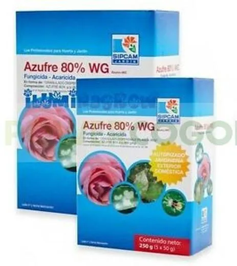 Fungicida- acaricida granulado a base de azufre Sipcam para agricultura ecológica 500gr