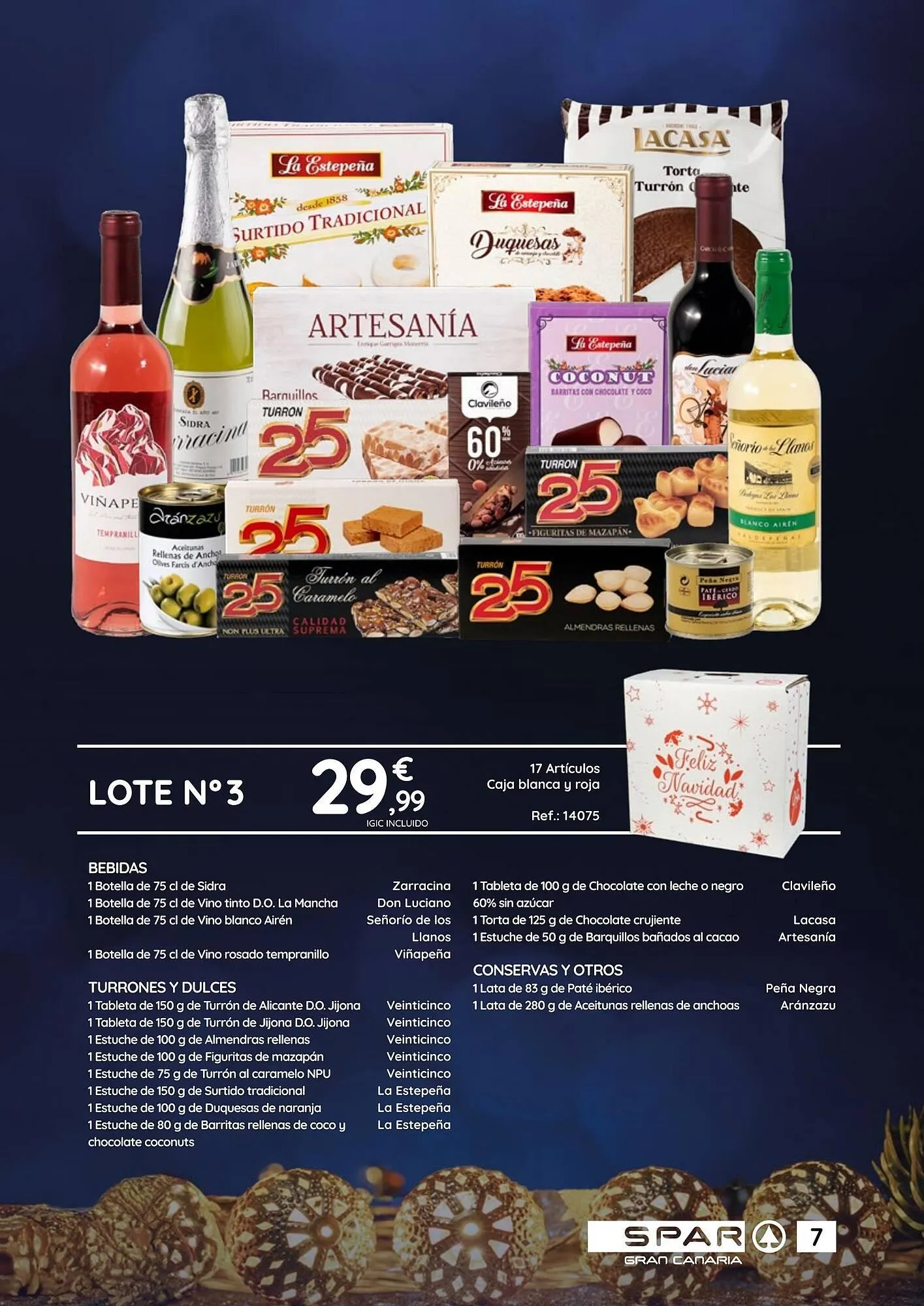 Catálogo de Folleto SPAR Gran Canaria 31 de octubre al 24 de diciembre 2024 - Página 7