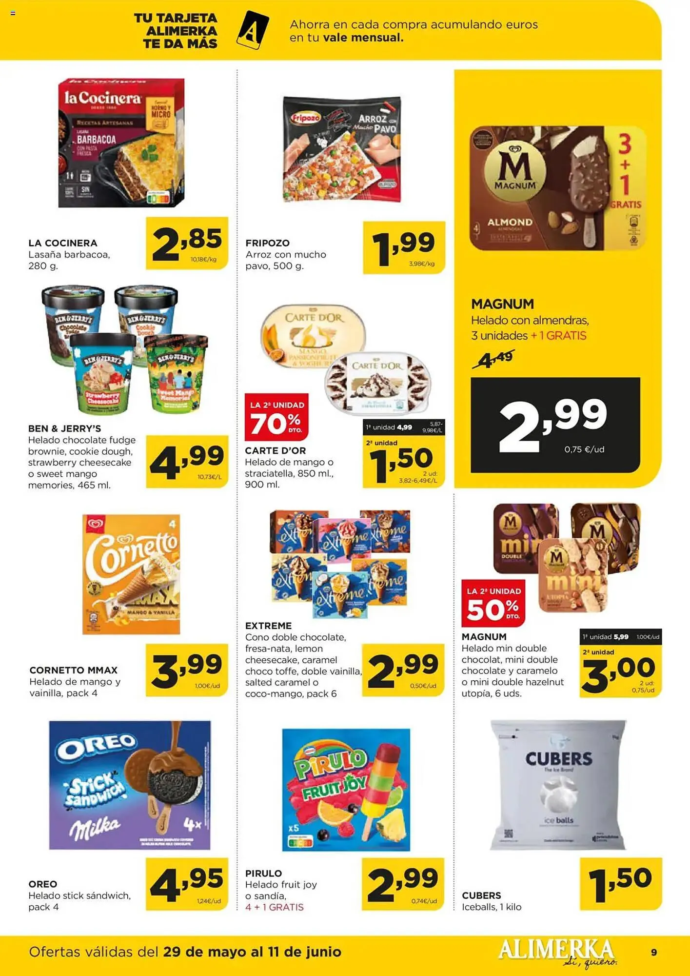 Catálogo de Folleto Alimerka 29 de mayo al 11 de junio 2025 - Página 10