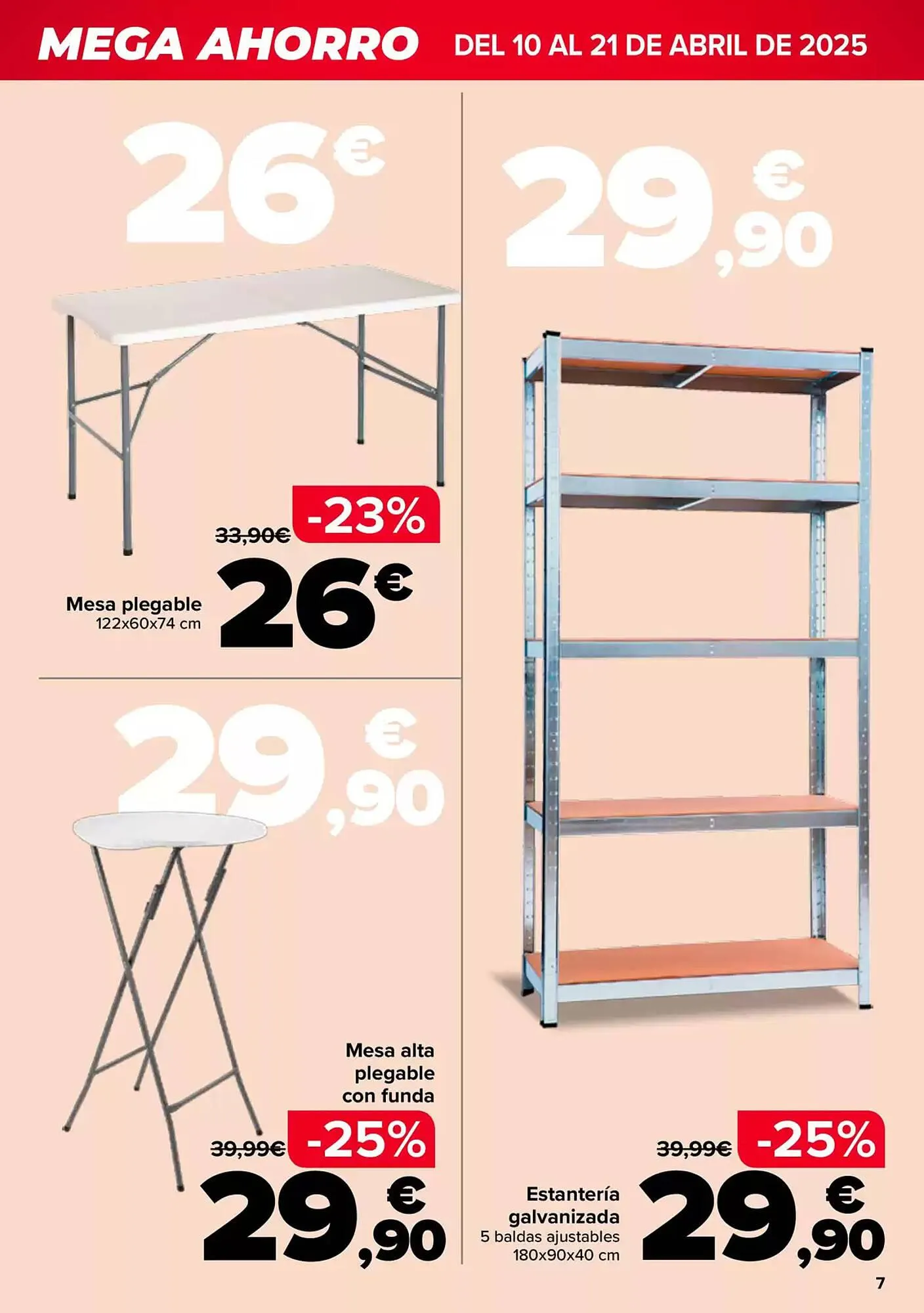 Catálogo de Folleto Carrefour 10 de abril al 21 de abril 2025 - Página 7