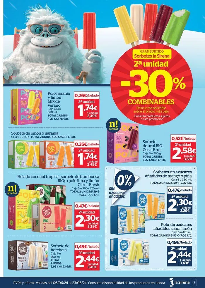 Catálogo de Bienvenidos a un verano helado 6 de junio al 23 de junio 2024 - Página 3