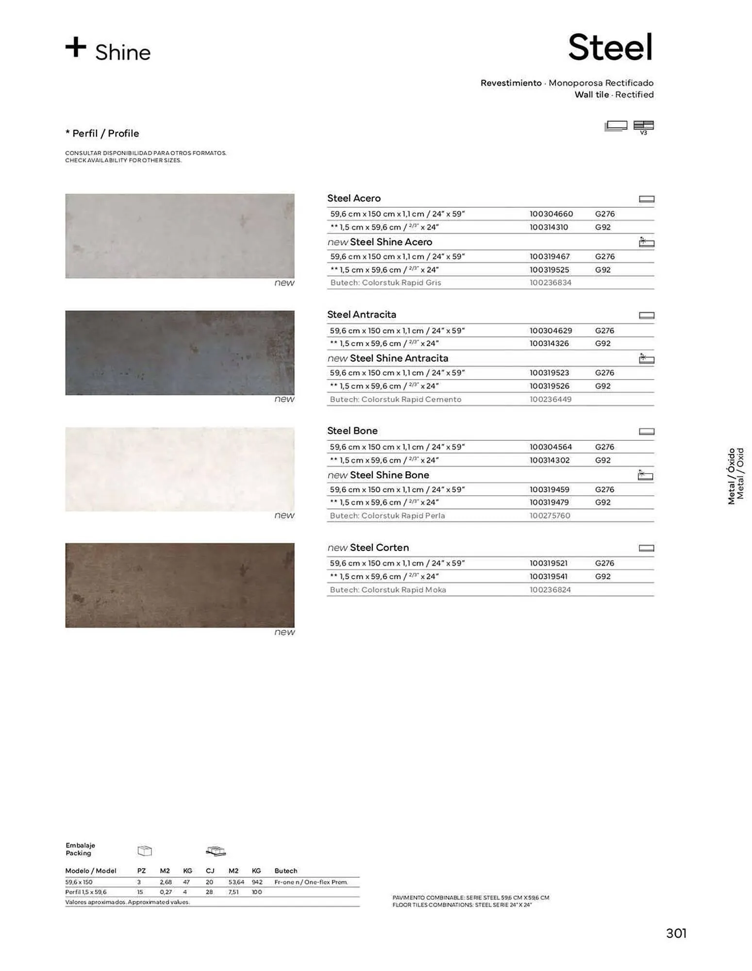 Catálogo de Folleto Porcelanosa 4 de enero al 1 de enero 2024 - Página 303