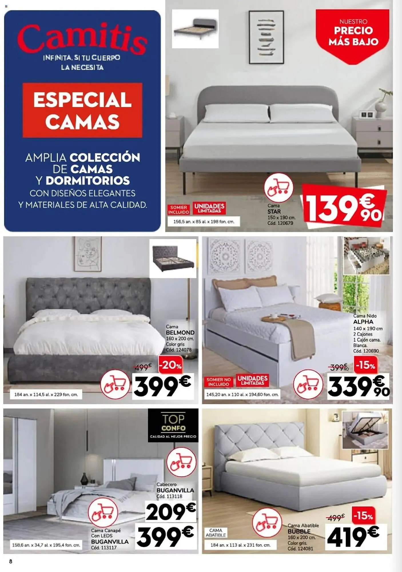 Catálogo de Catálogo Conforama 30 de abril al 25 de mayo 2026 - Página 8