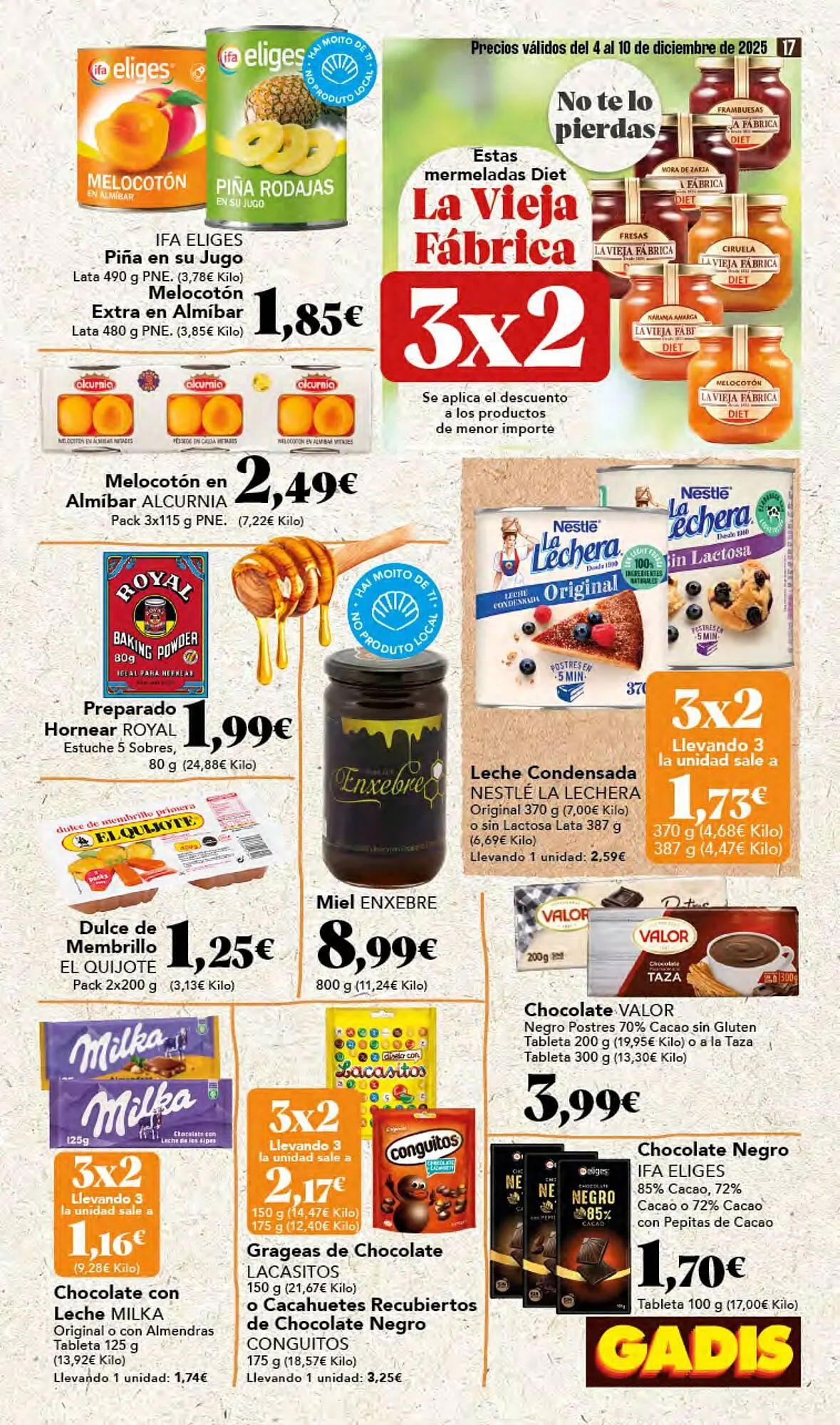 Catálogo de Folleto Gadis 4 de diciembre al 10 de diciembre 2025 - Página 17