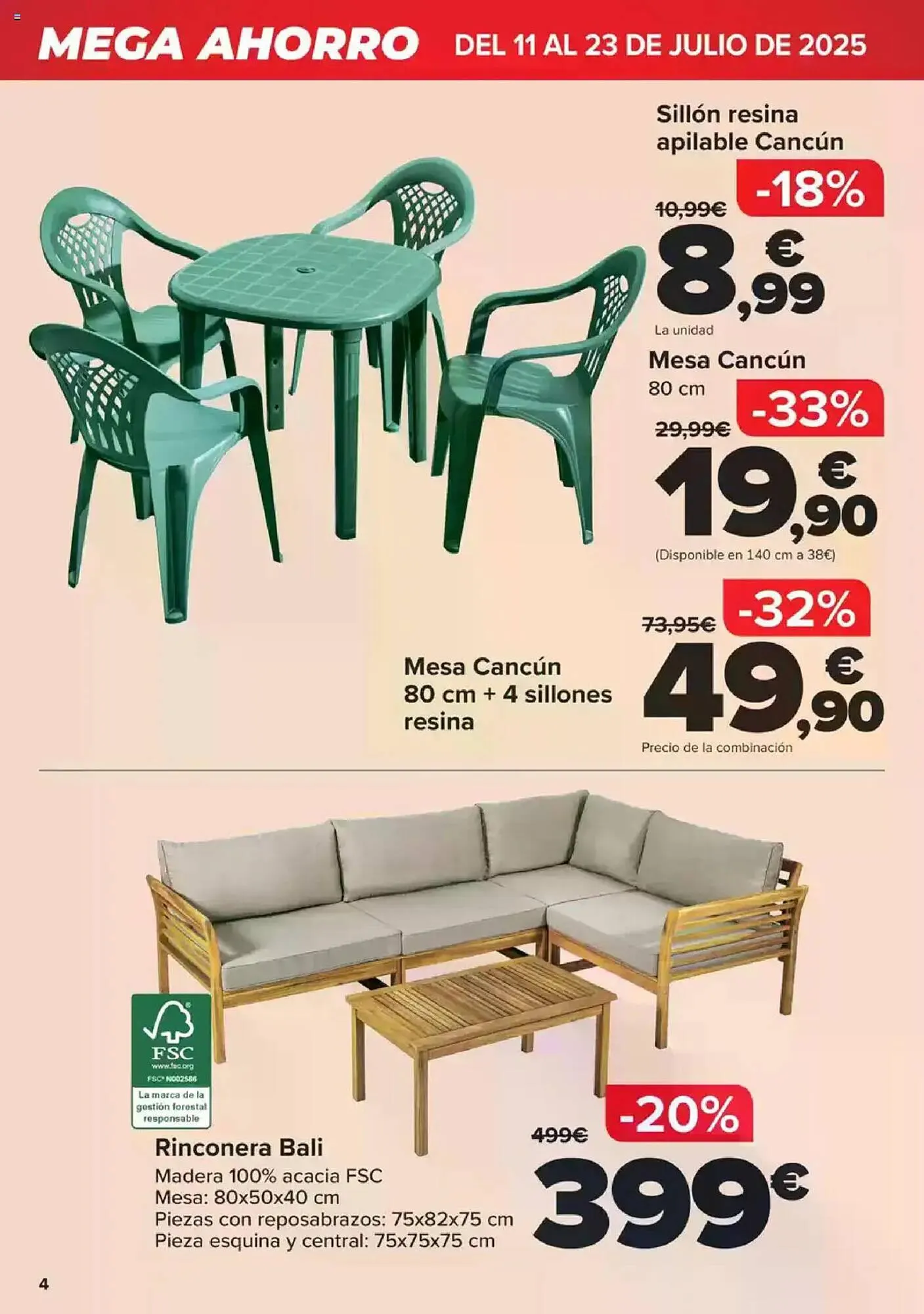 Catálogo de Folleto Carrefour 11 de julio al 23 de julio 2025 - Página 4