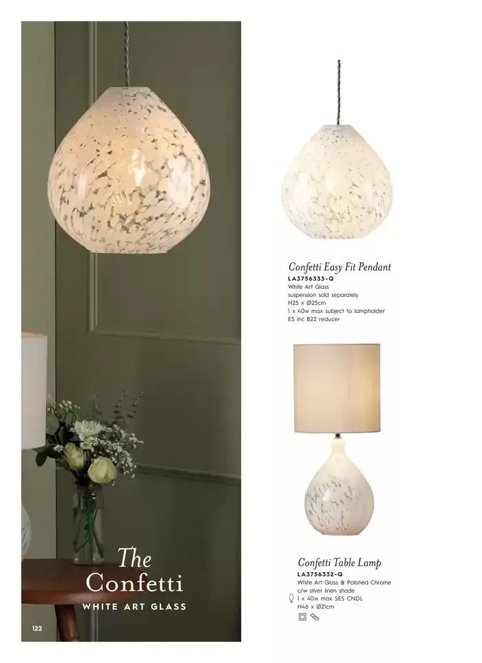 Catálogo de Lighting & Mirror Collection 12 de marzo al 31 de agosto 2025 - Página 124