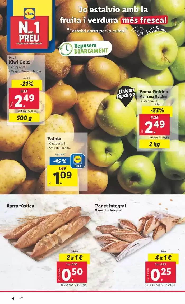 Catálogo de ¡Semana del superahorro Lidl Plus! 14 de octubre al 20 de octubre 2024 - Página 4