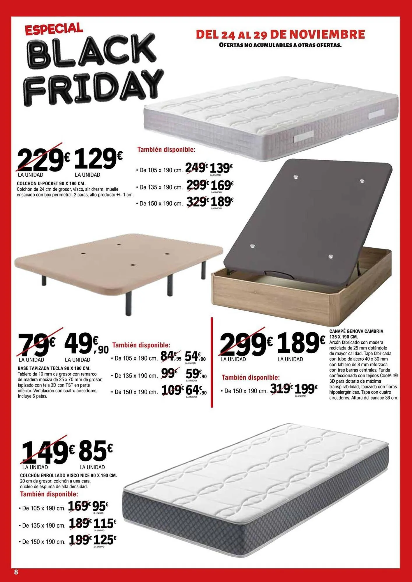 Catálogo de Catálogo E.Leclerc 26 de noviembre al 5 de diciembre 2025 - Página 8