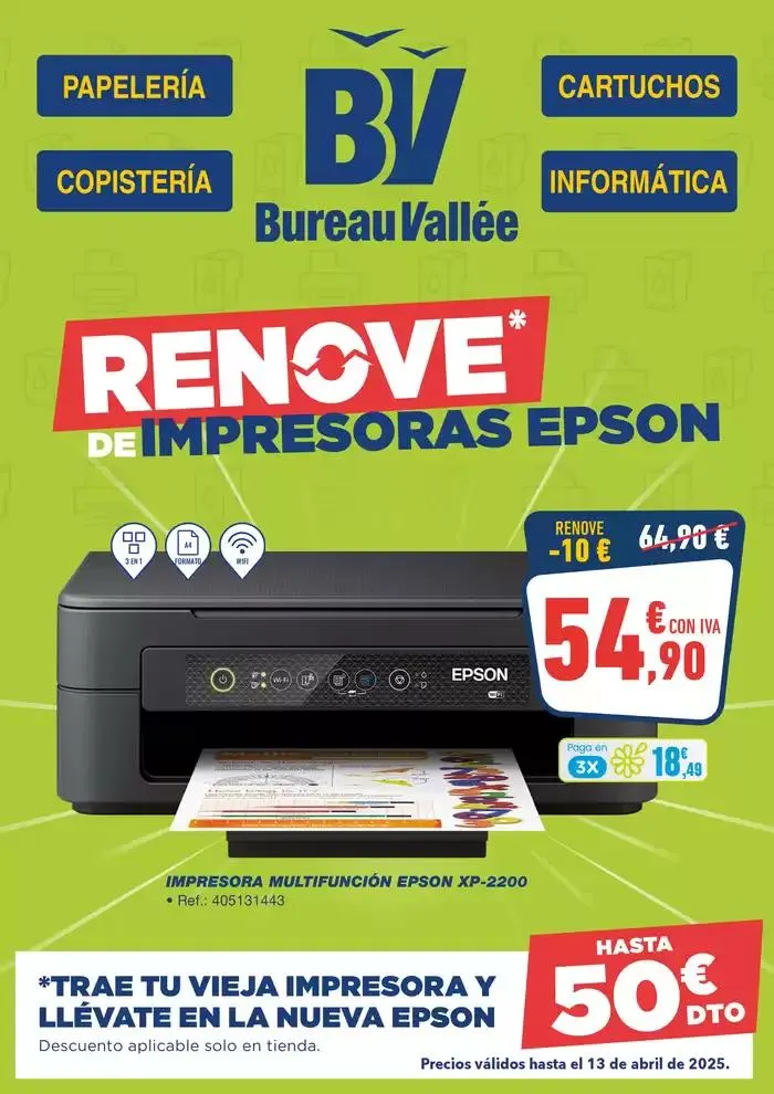 Renove de impresoras - 1