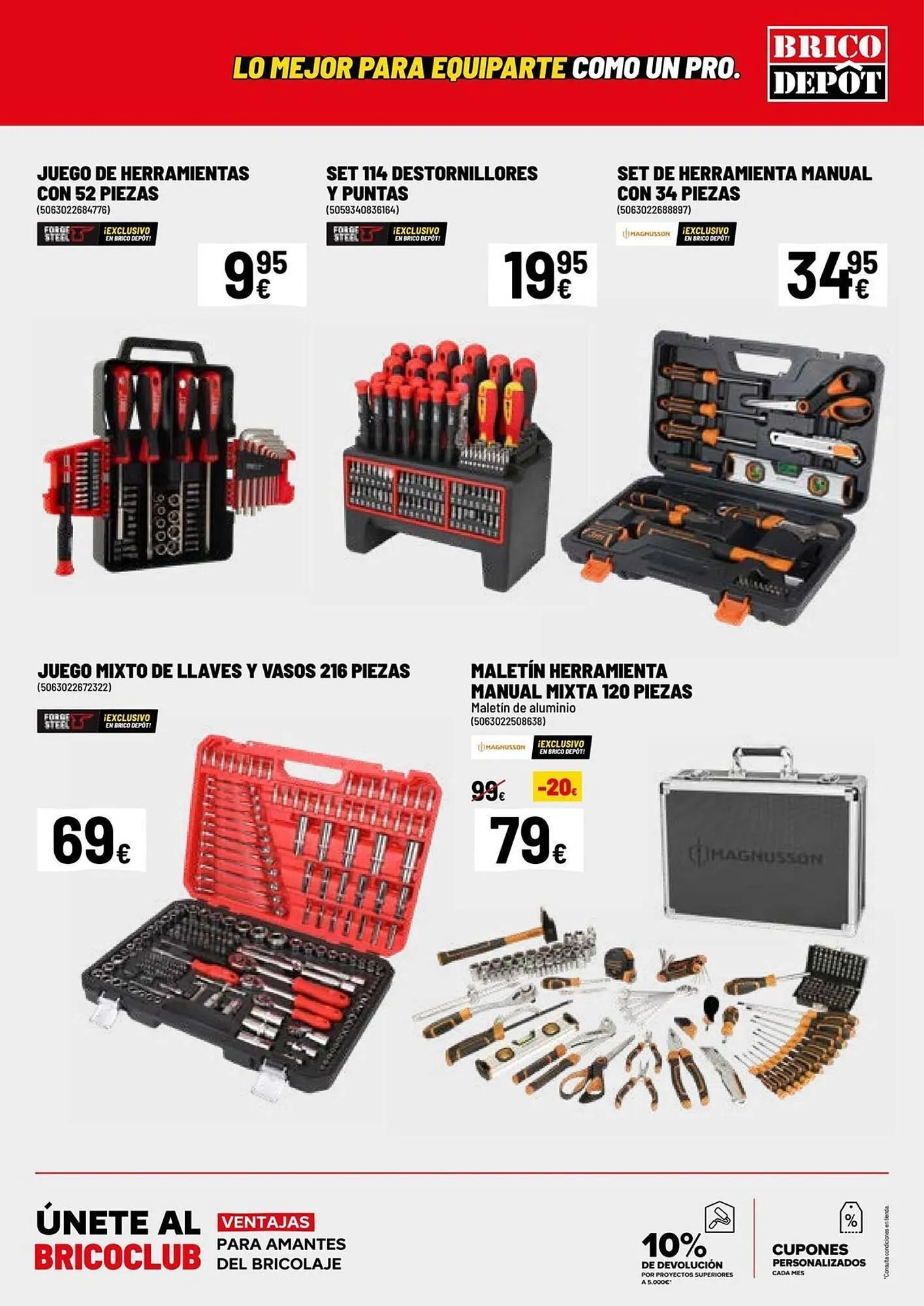 Catálogo de Catálogo Brico Depôt 27 de marzo al 23 de abril 2026 - Página 13