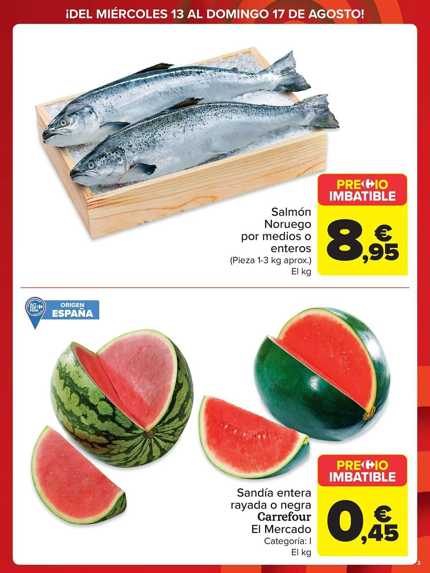 Catálogo de Folleto Carrefour 13 de agosto al 17 de agosto 2025 - Página 3