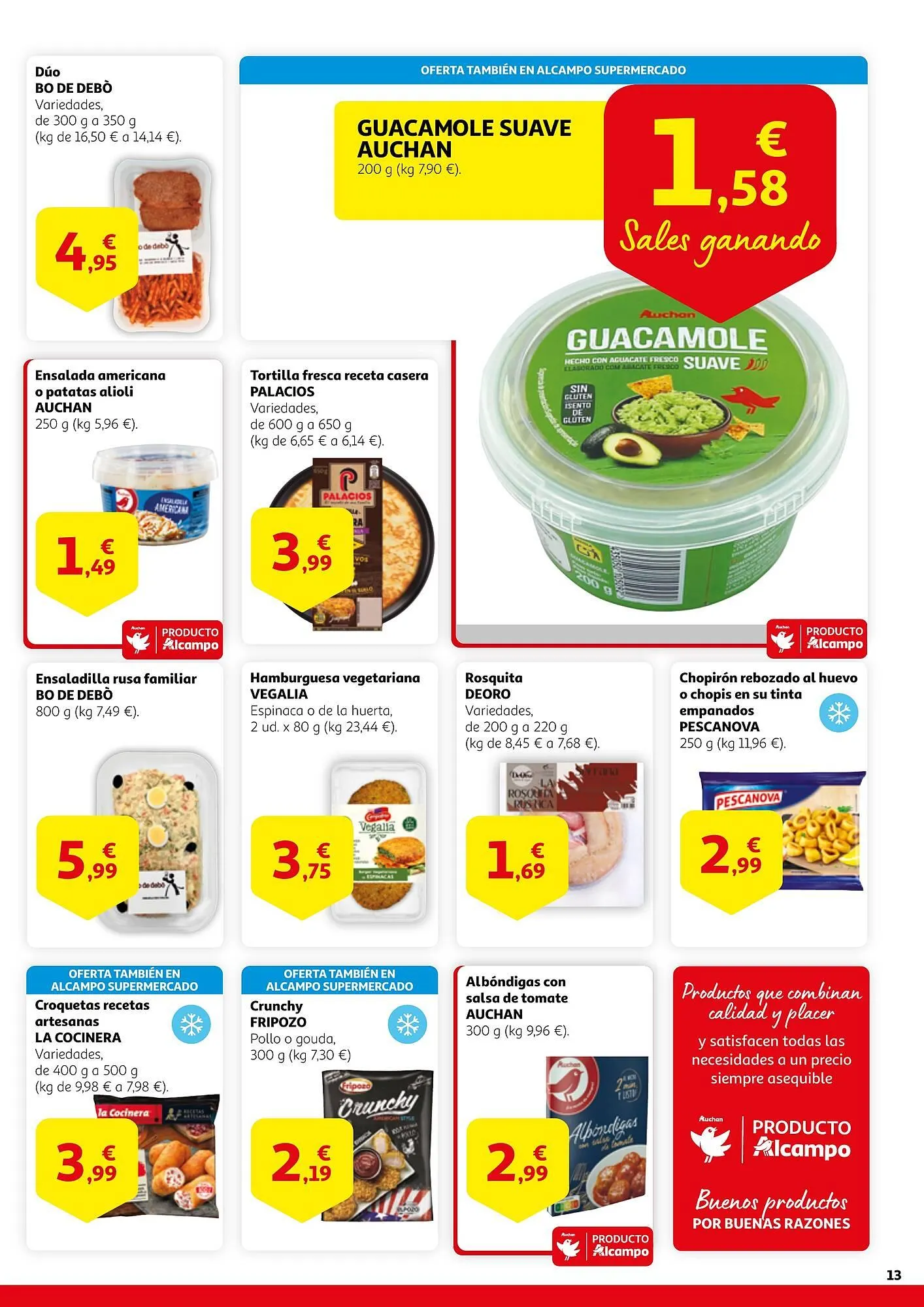 Catálogo de Folleto Alcampo 19 de julio al 31 de julio 2024 - Página 13