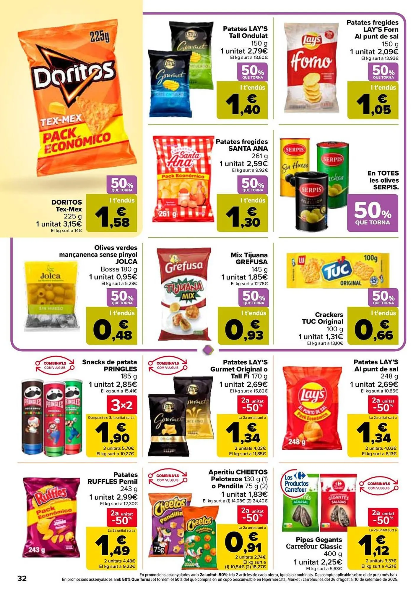 Catálogo de Folleto Carrefour 8 de agosto al 25 de agosto 2025 - Página 32