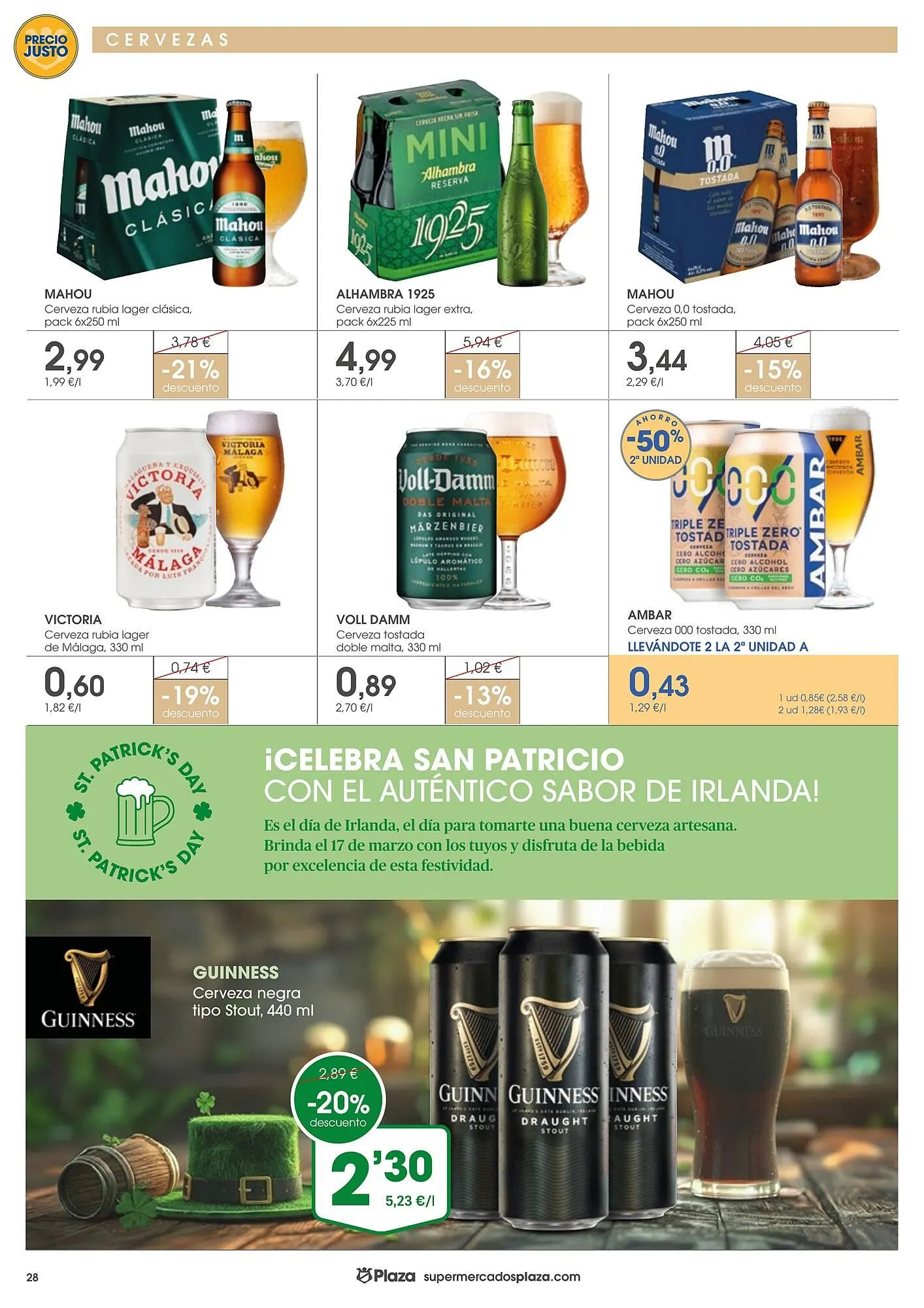 Catálogo de Folleto Supermercados Plaza 5 de marzo al 18 de marzo 2026 - Página 28