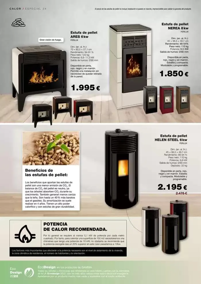 Catálogo de Folleto Campaña Calor 2024 3 de octubre al 31 de diciembre 2024 - Página 12