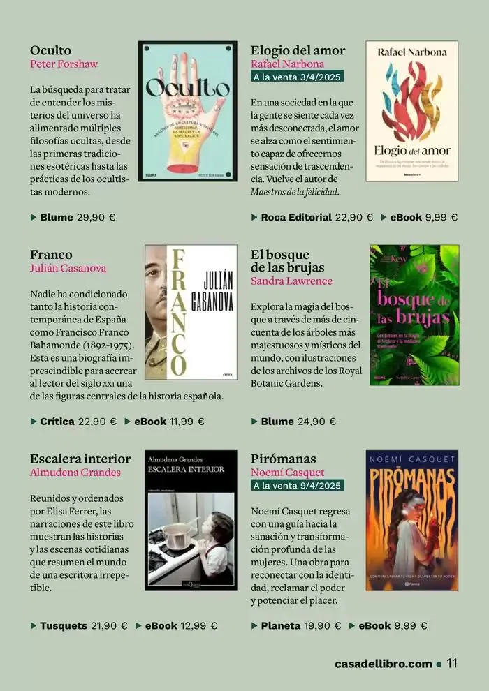 Catálogo de Día del Libro 2025 8 de abril al 22 de abril 2025 - Página 11