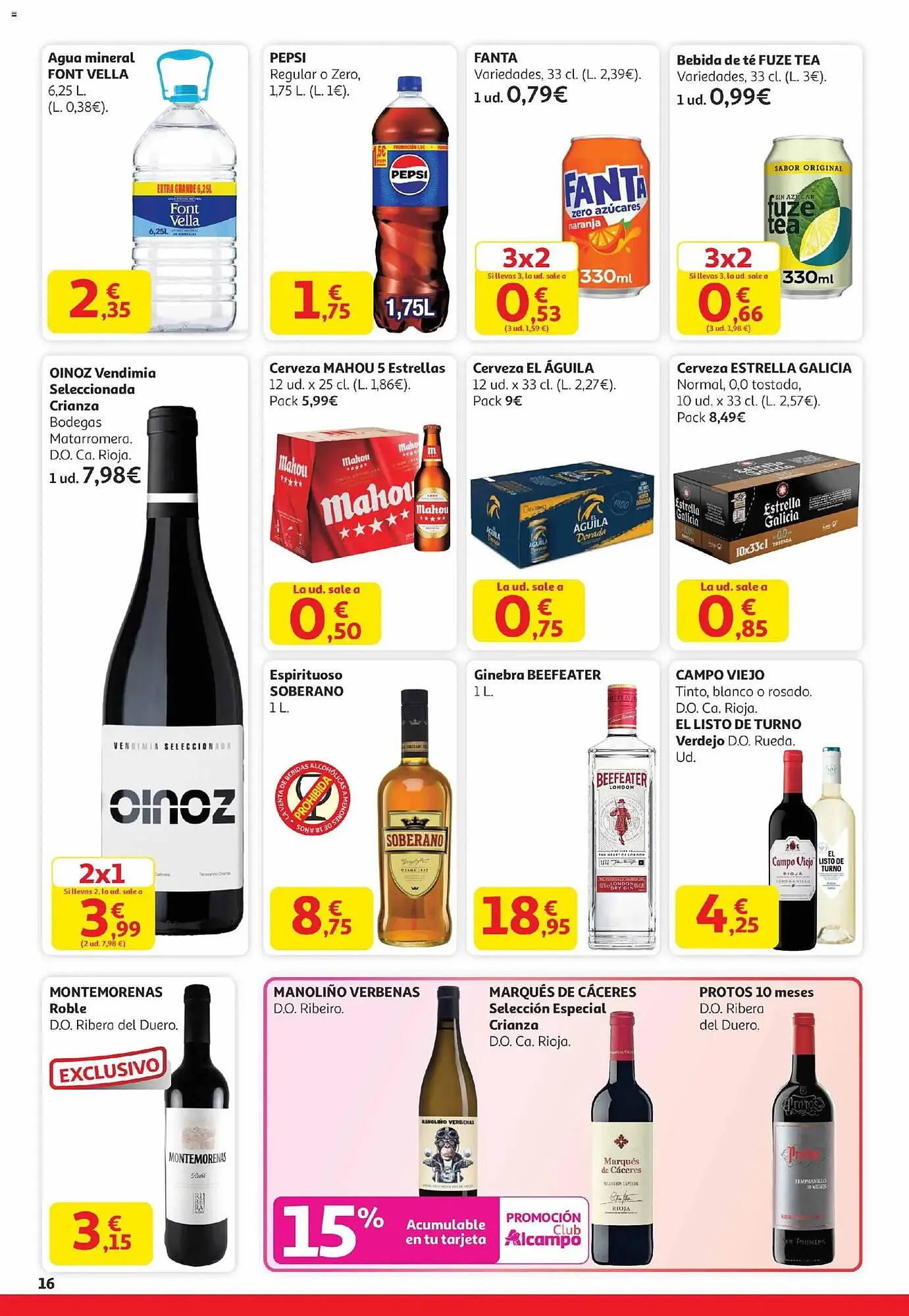 Catálogo de Folleto Alcampo 29 de diciembre al 14 de enero 2026 - Página 16