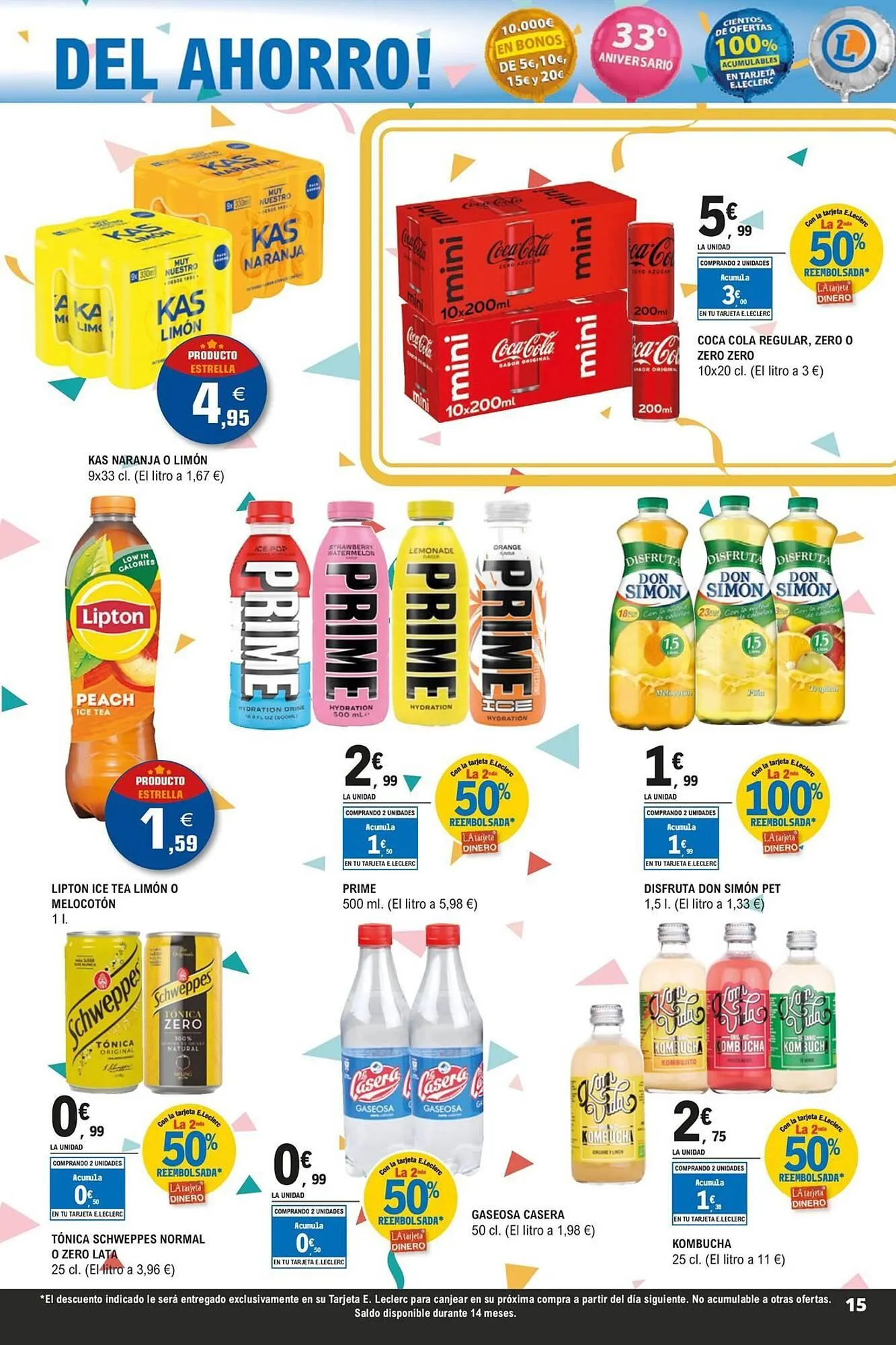 Catálogo de Folleto E.Leclerc 14 de julio al 29 de julio 2025 - Página 15