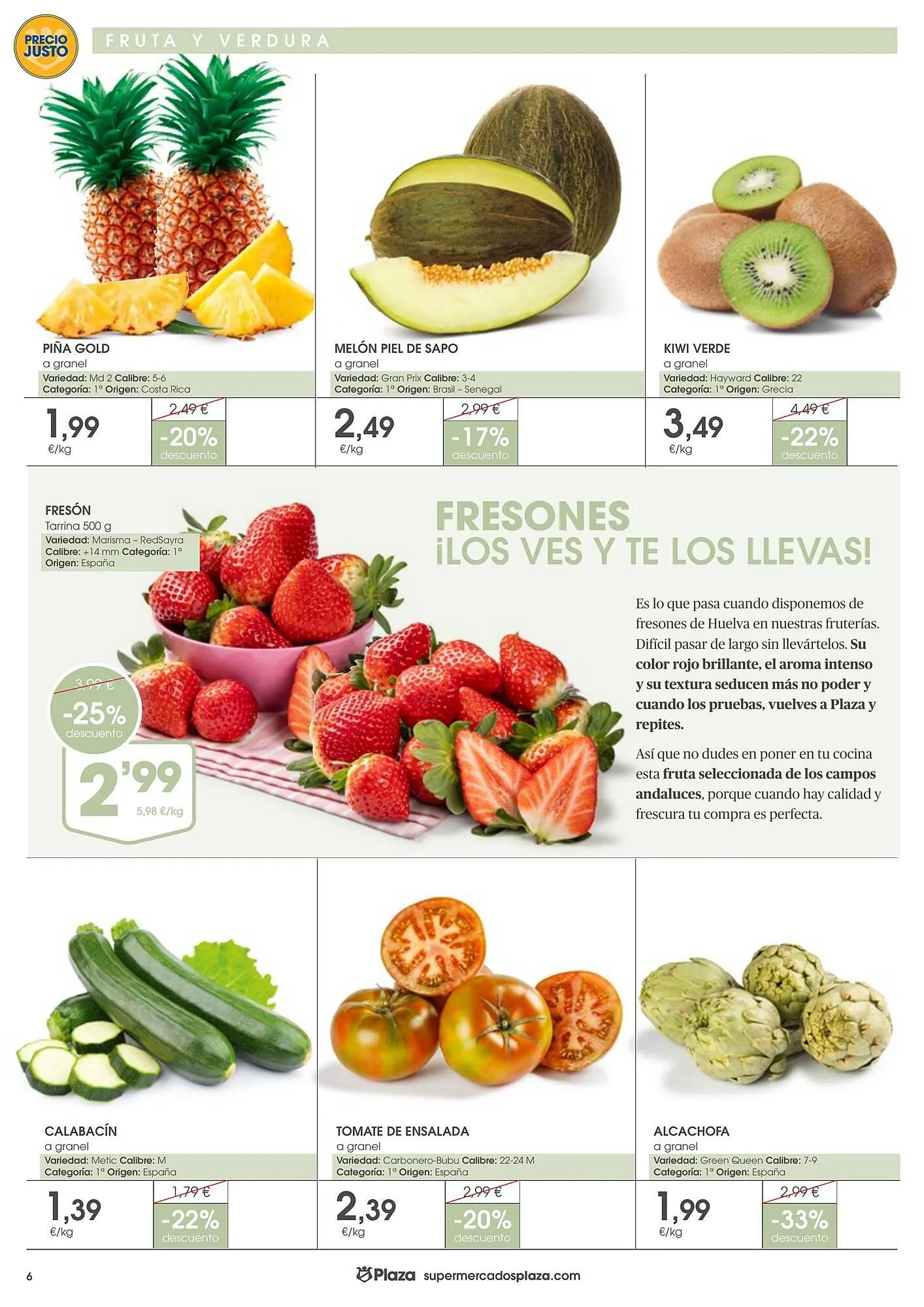 Catálogo de Folleto Supermercados Plaza 5 de marzo al 18 de marzo 2026 - Página 6