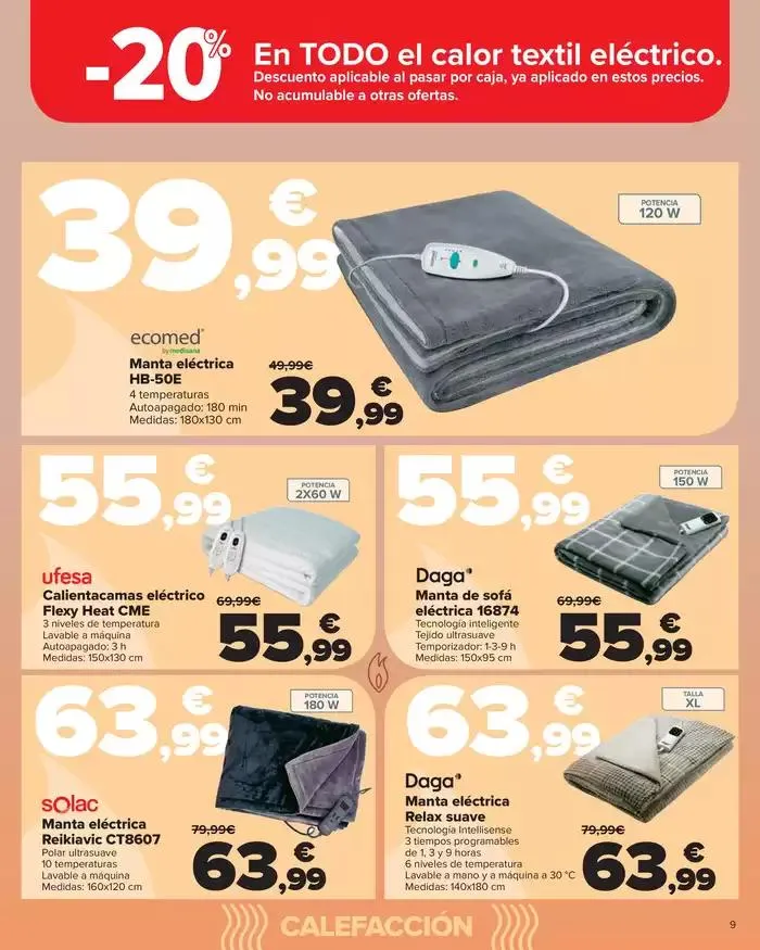 Catálogo de CALEFACCIÓN 13 de enero al 26 de enero 2025 - Página 9