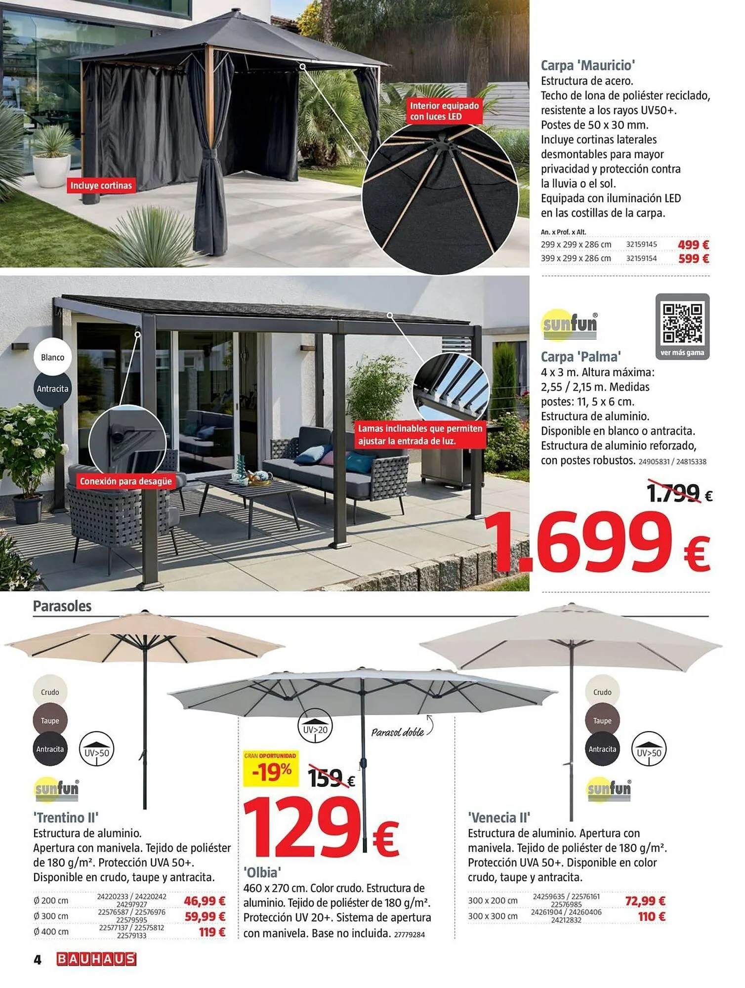 Catálogo de Folleto Bauhaus 26 de junio al 23 de julio 2025 - Página 4