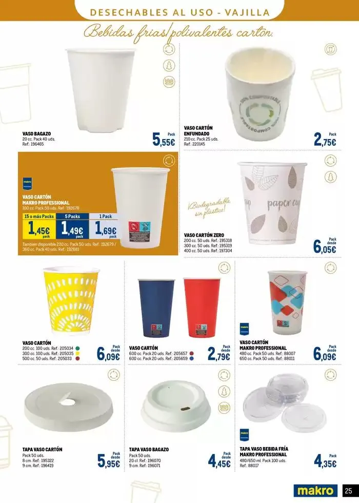 Catálogo de Catalogo Desechables Take Away Centro 20 de mayo al 1 de junio 2025 - Página 25