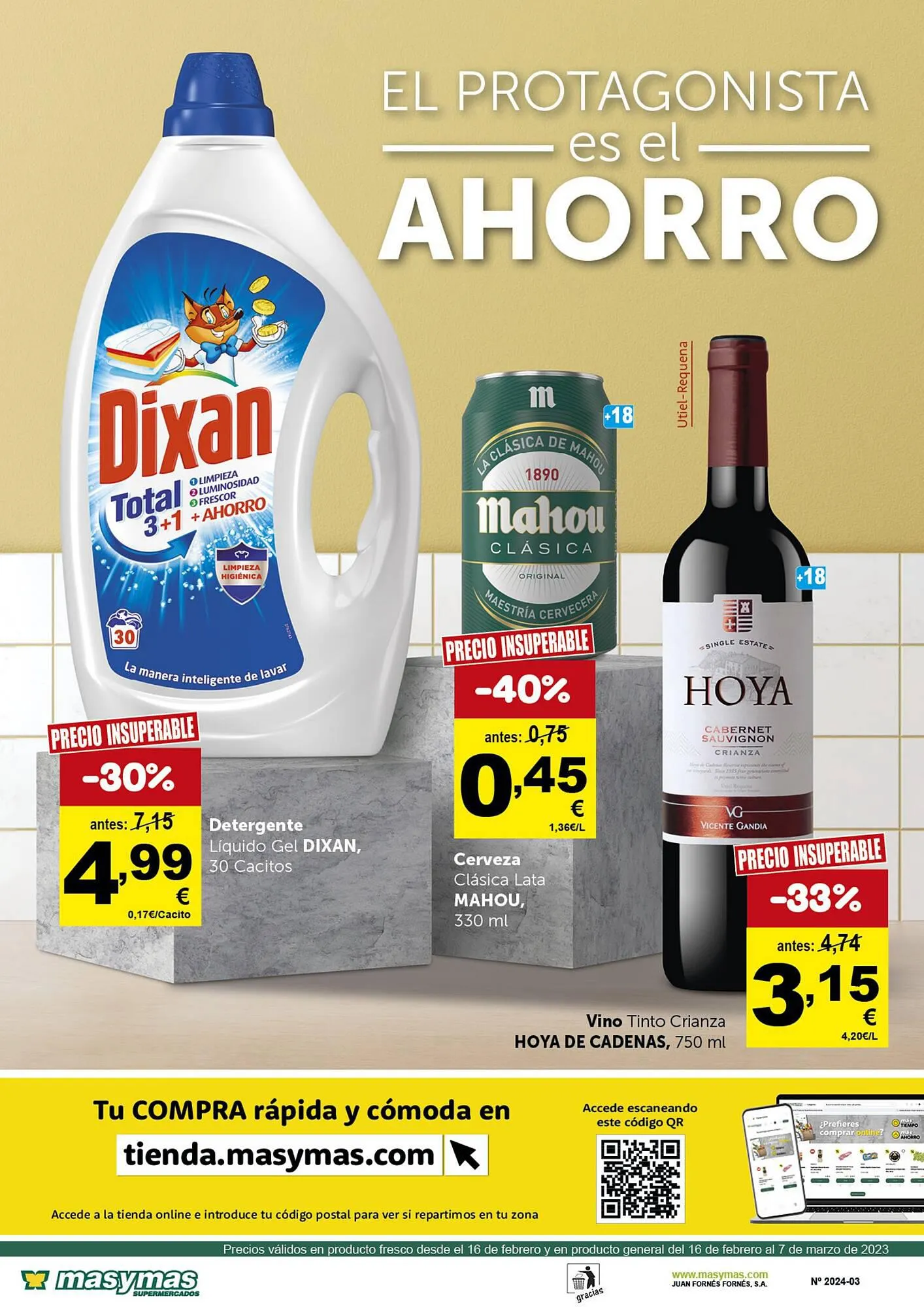 Catálogo de Folleto Masymas 16 de febrero al 22 de febrero 2024 - Página 32