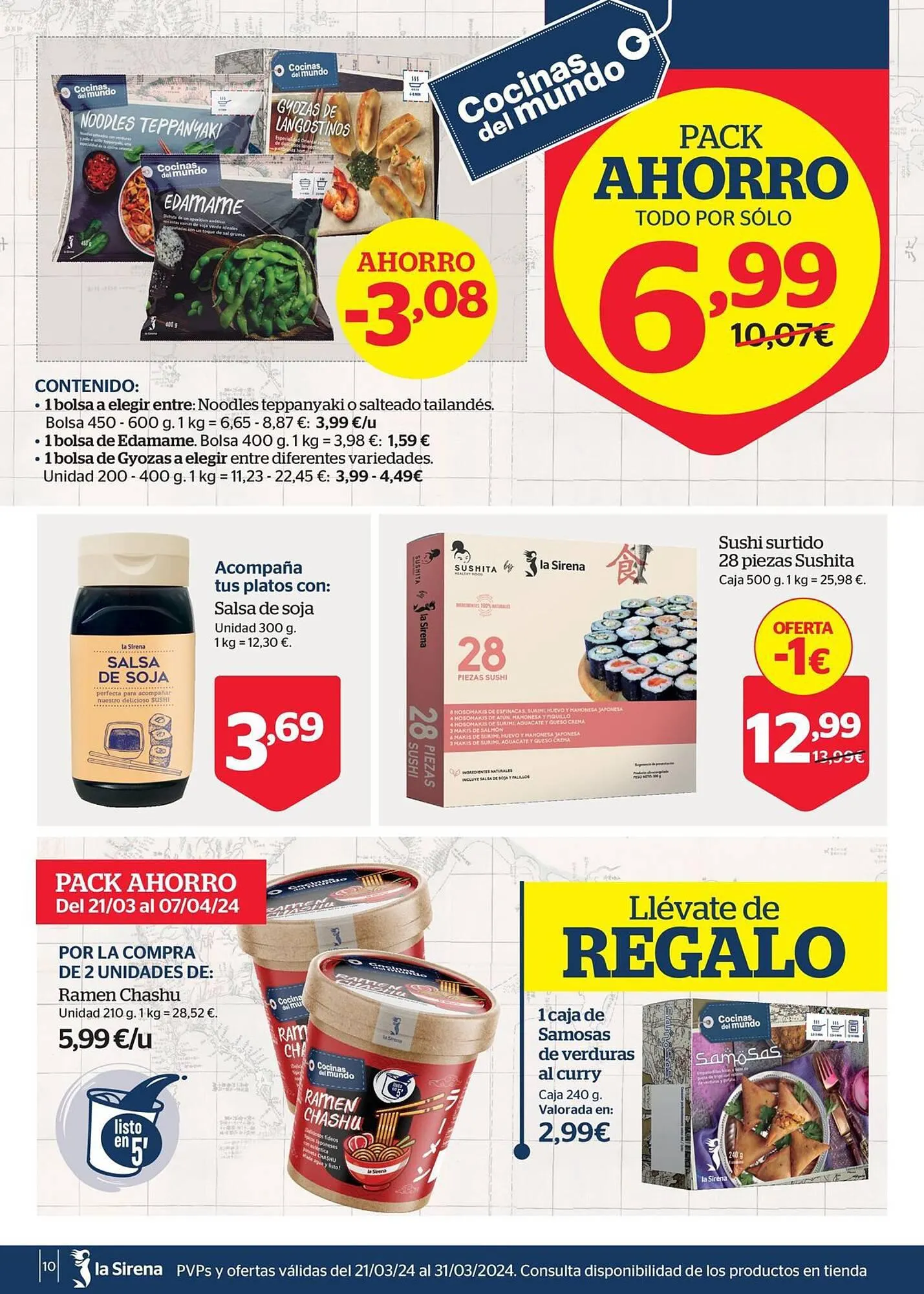 Catálogo de Folleto La Sirena 21 de marzo al 31 de marzo 2024 - Página 10