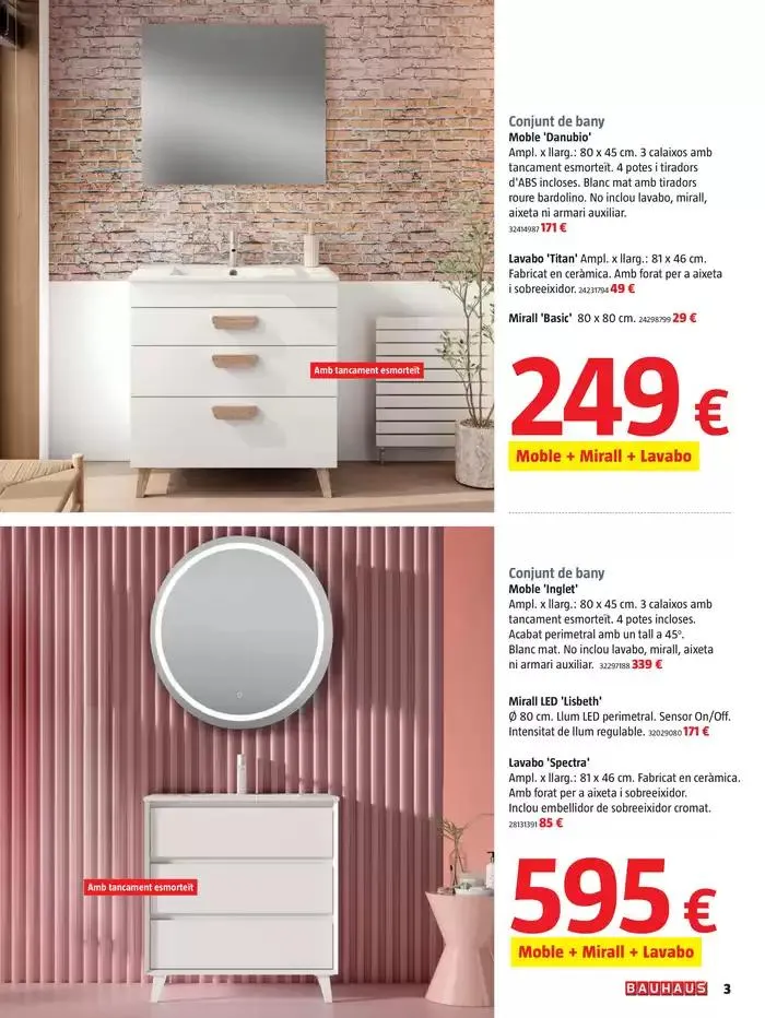 Catálogo de Bricolatge, reformes, decoració i jardí 27 de febrero al 2 de abril 2025 - Página 3