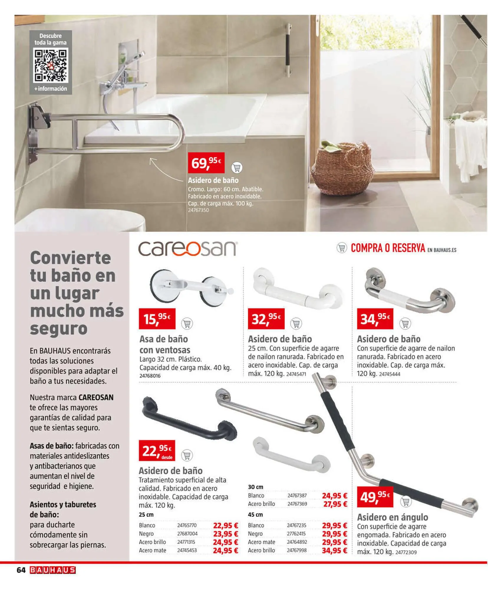 Catálogo de Folleto Bauhaus 26 de enero al 31 de diciembre 2023 - Página 64