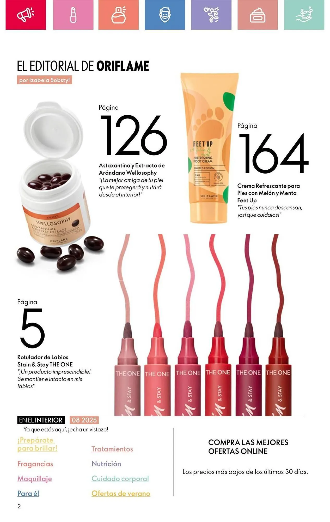 Catálogo de Folleto Oriflame 2 de junio al 21 de junio 2025 - Página 2