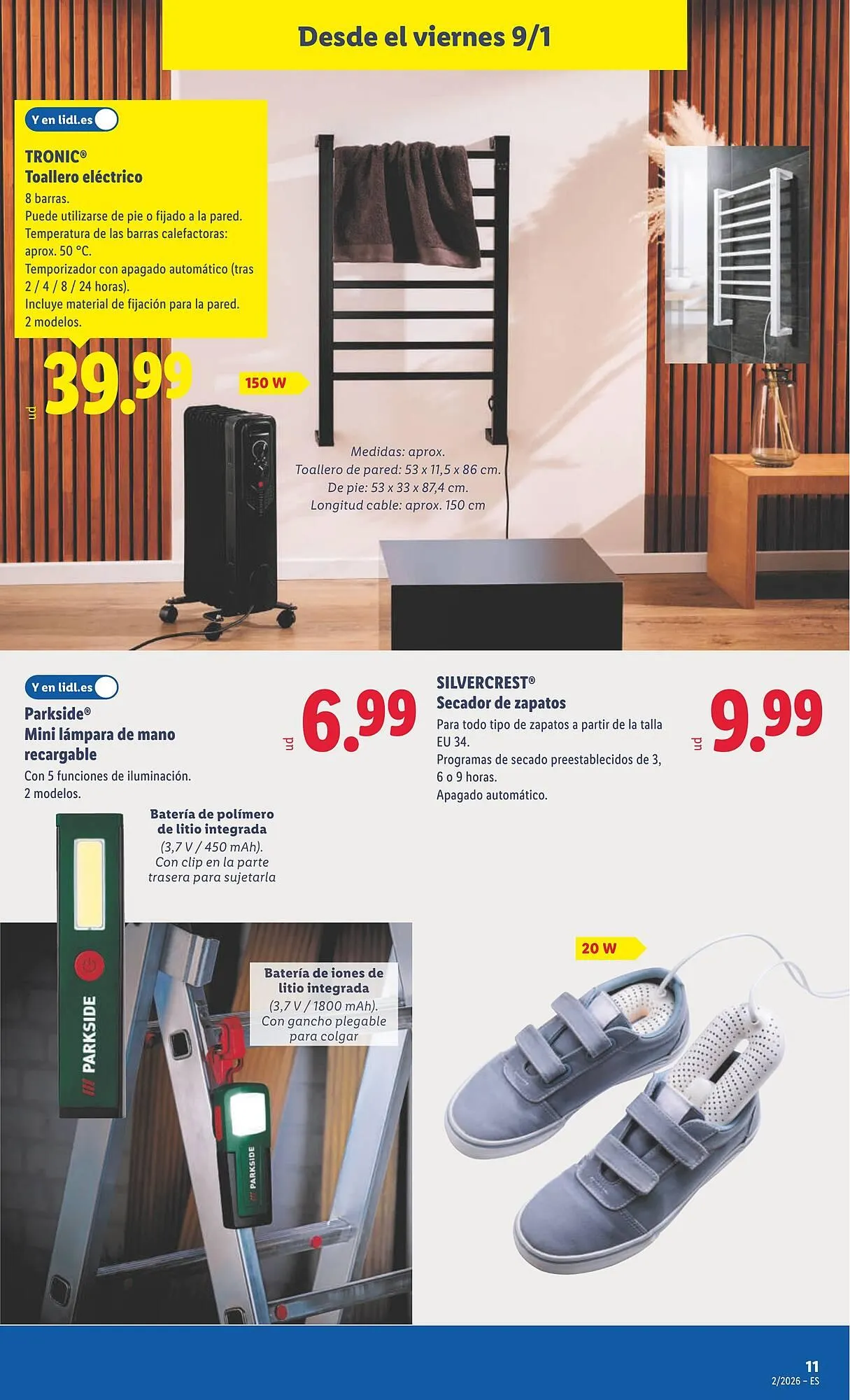 Catálogo de Catálogo Lidl 5 de enero al 11 de enero 2026 - Página 23