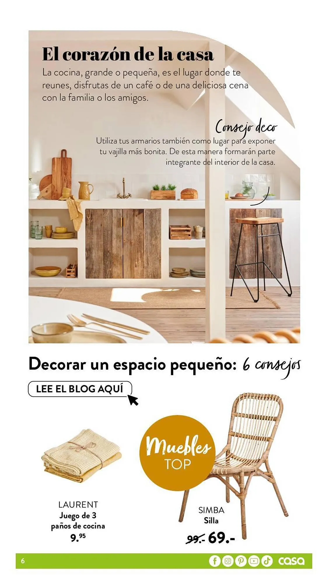 Catálogo de Folleto Casa 20 de julio al 6 de septiembre 2023 - Página 6