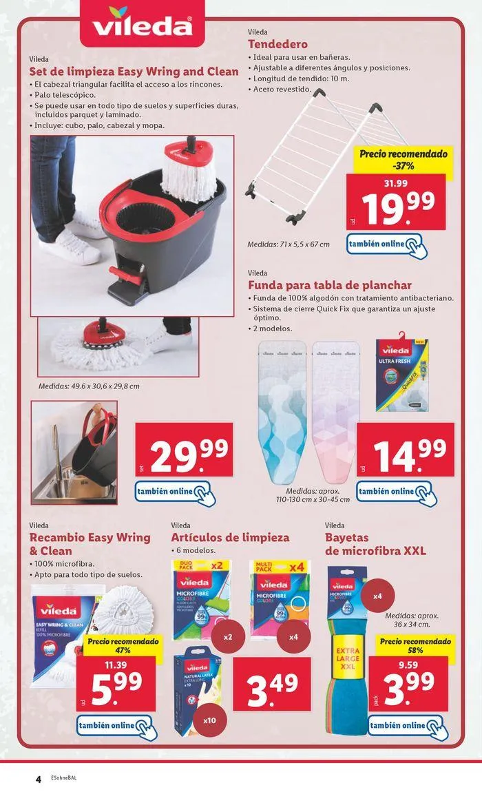 Catálogo de ¡Bazar Lidl! 29 de julio al 4 de agosto 2024 - Página 4