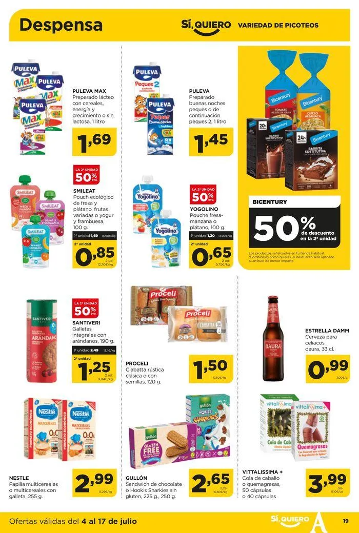 Catálogo de Catálogo Alimerka 4 de julio al 17 de julio 2024 - Página 19