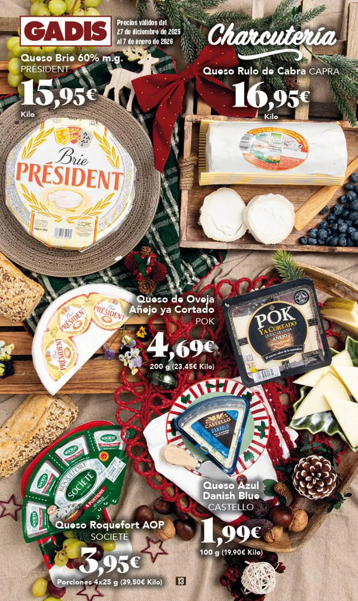 Catálogo de Folleto Gadis 27 de diciembre al 7 de enero 2026 - Página 13