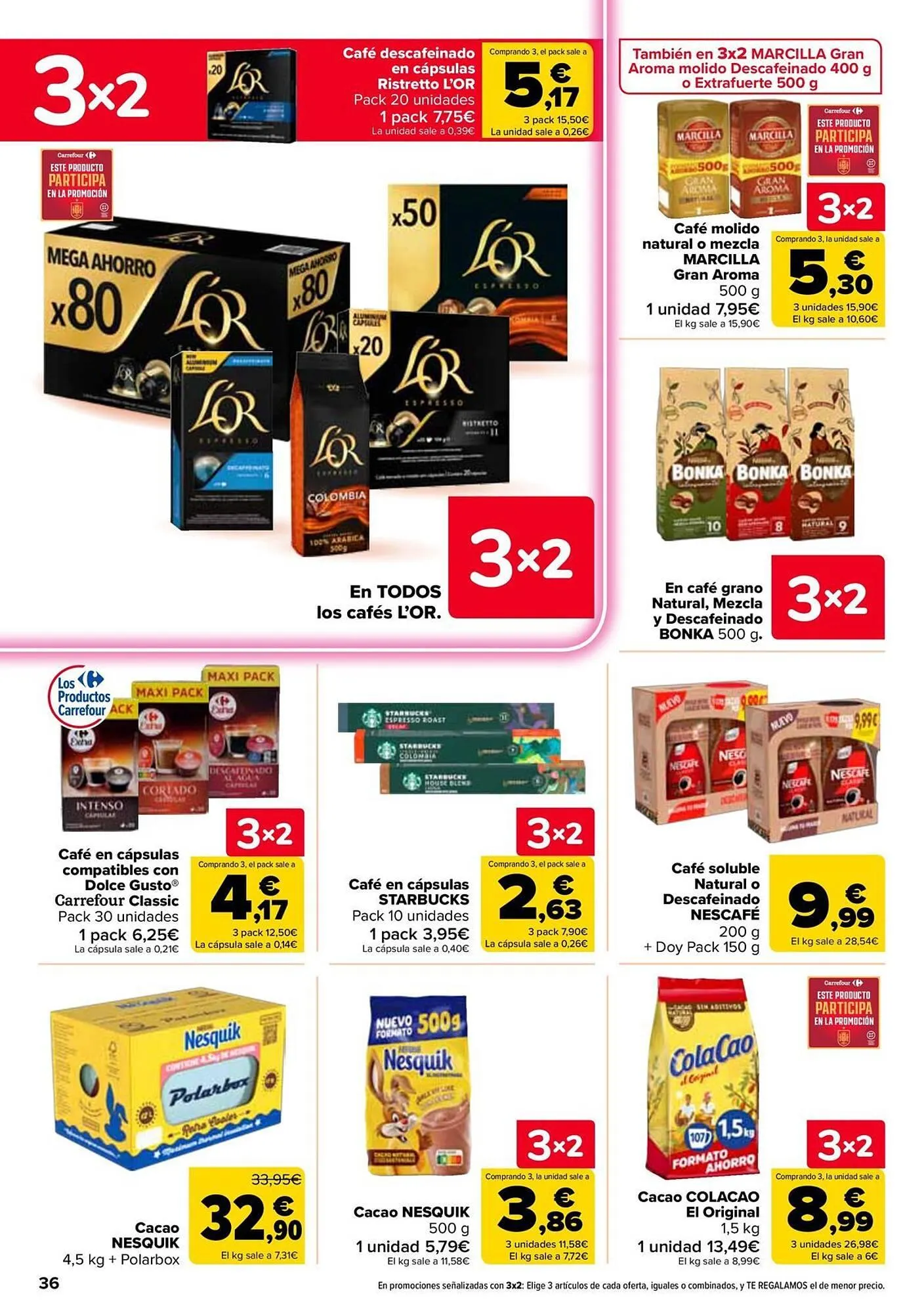 Catálogo de Folleto Carrefour 26 de mayo al 10 de junio 2026 - Página 36