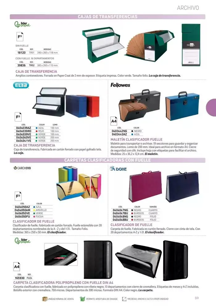 Catálogo de CATÁLOGO 2025 ESENCIAL OFICINA 21 de mayo al 31 de diciembre 2025 - Página 61