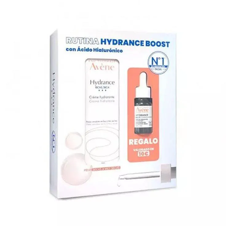 avene hydrance crema rica 40ml set 2 piezas