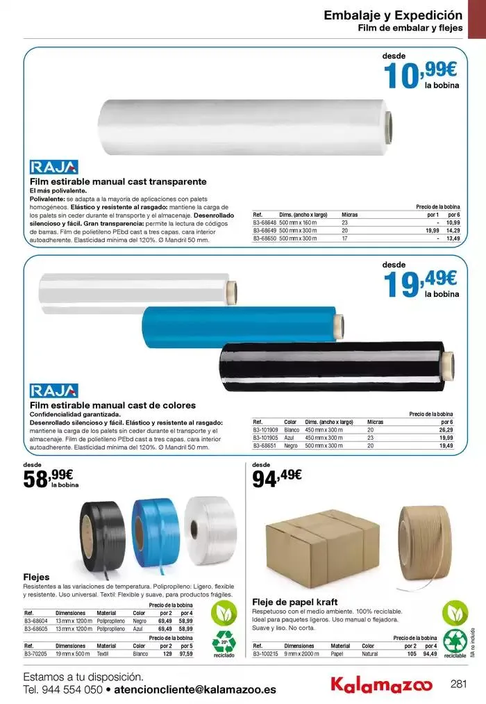 Catálogo de Staples Kalamazoo Catálogo General 9 de enero al 30 de septiembre 2025 - Página 281