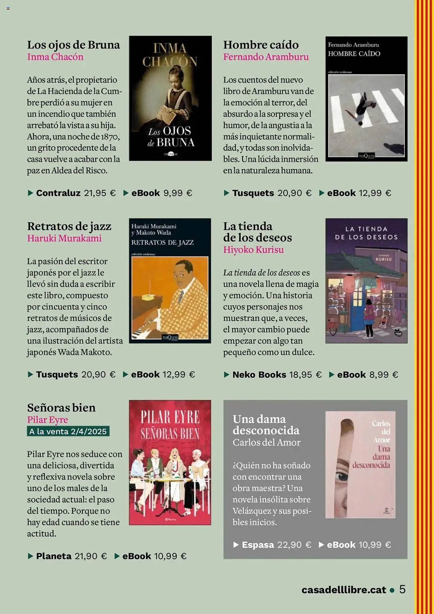 Catálogo de Folleto Casa del Libro 7 de abril al 22 de abril 2025 - Página 5