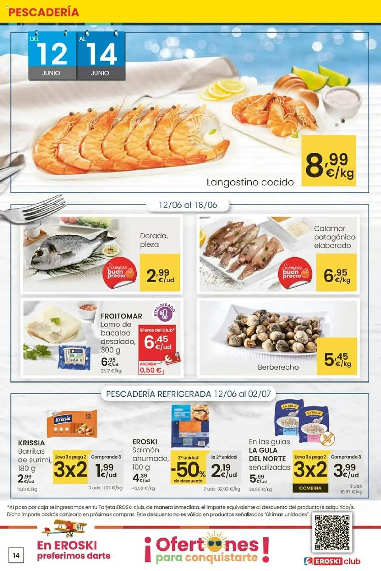 Catálogo de Folleto Eroski 12 de junio al 1 de julio 2025 - Página 14