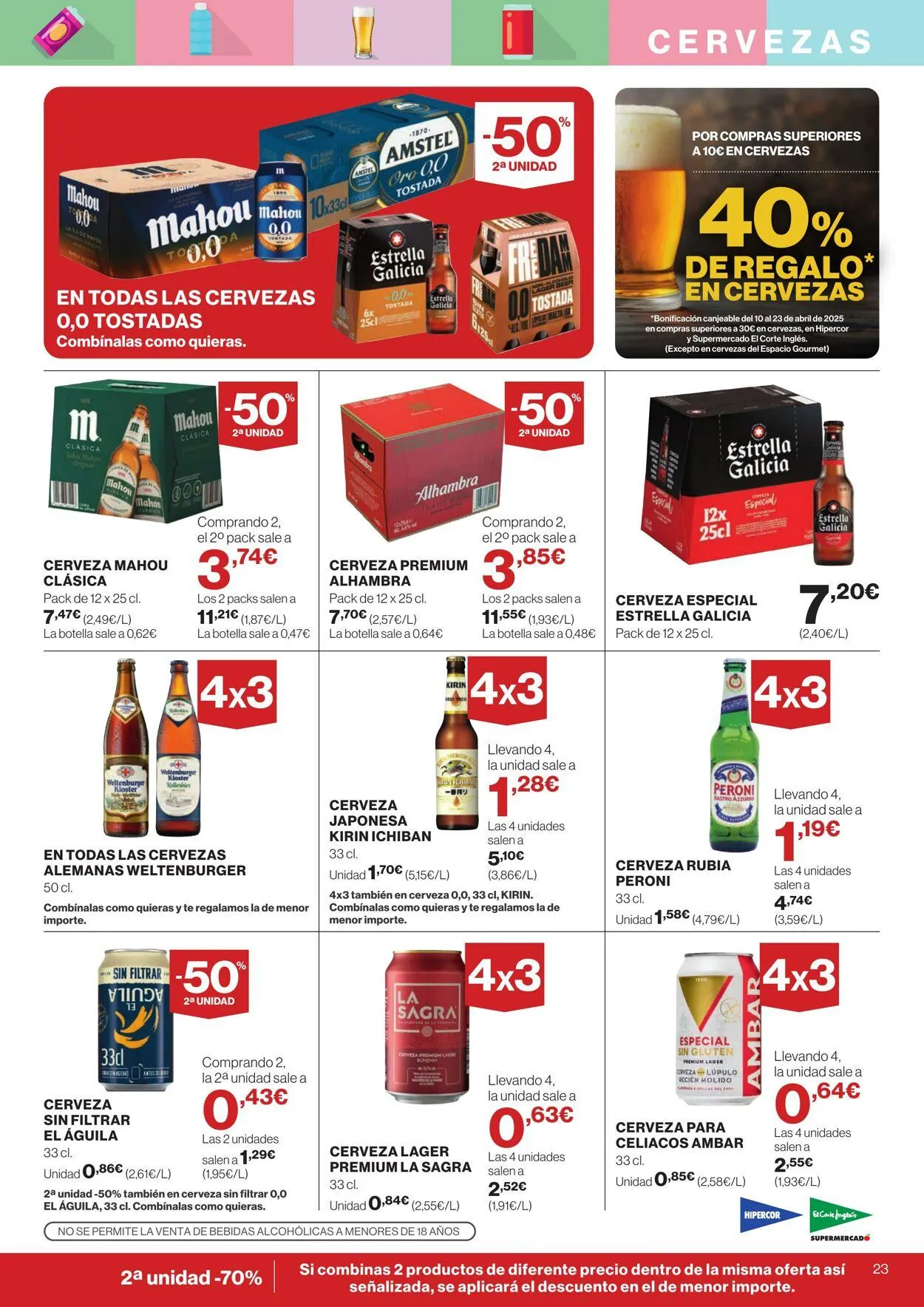 Catálogo de El Corte Inglés Oferta actual 4 de junio al 18 de junio 2025 - Página 23