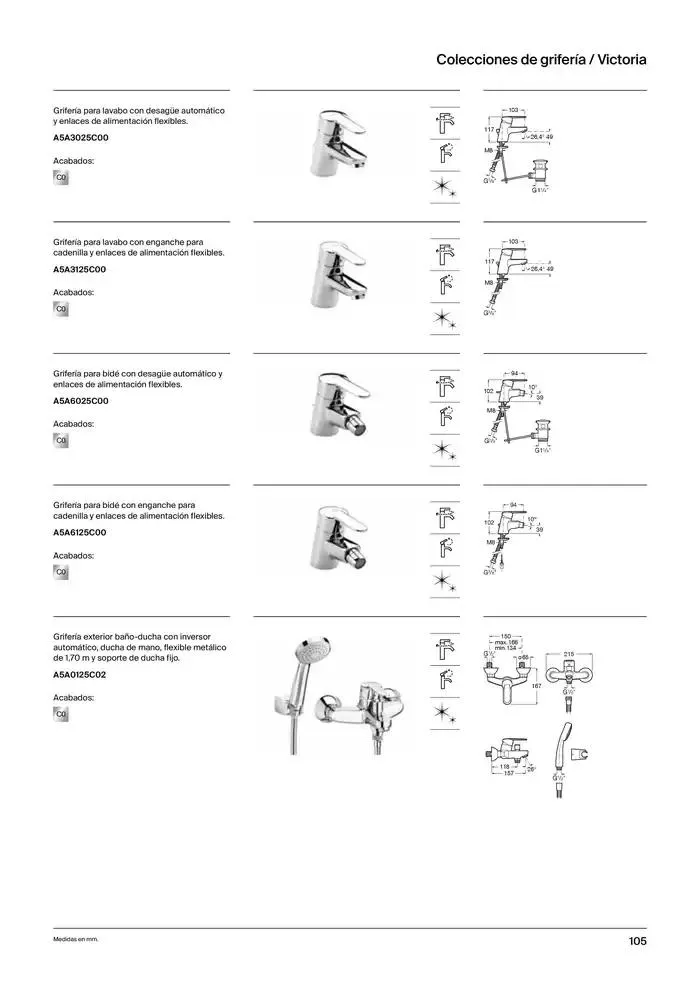 Catálogo de Grifería 9 de enero al 31 de diciembre 2025 - Página 107