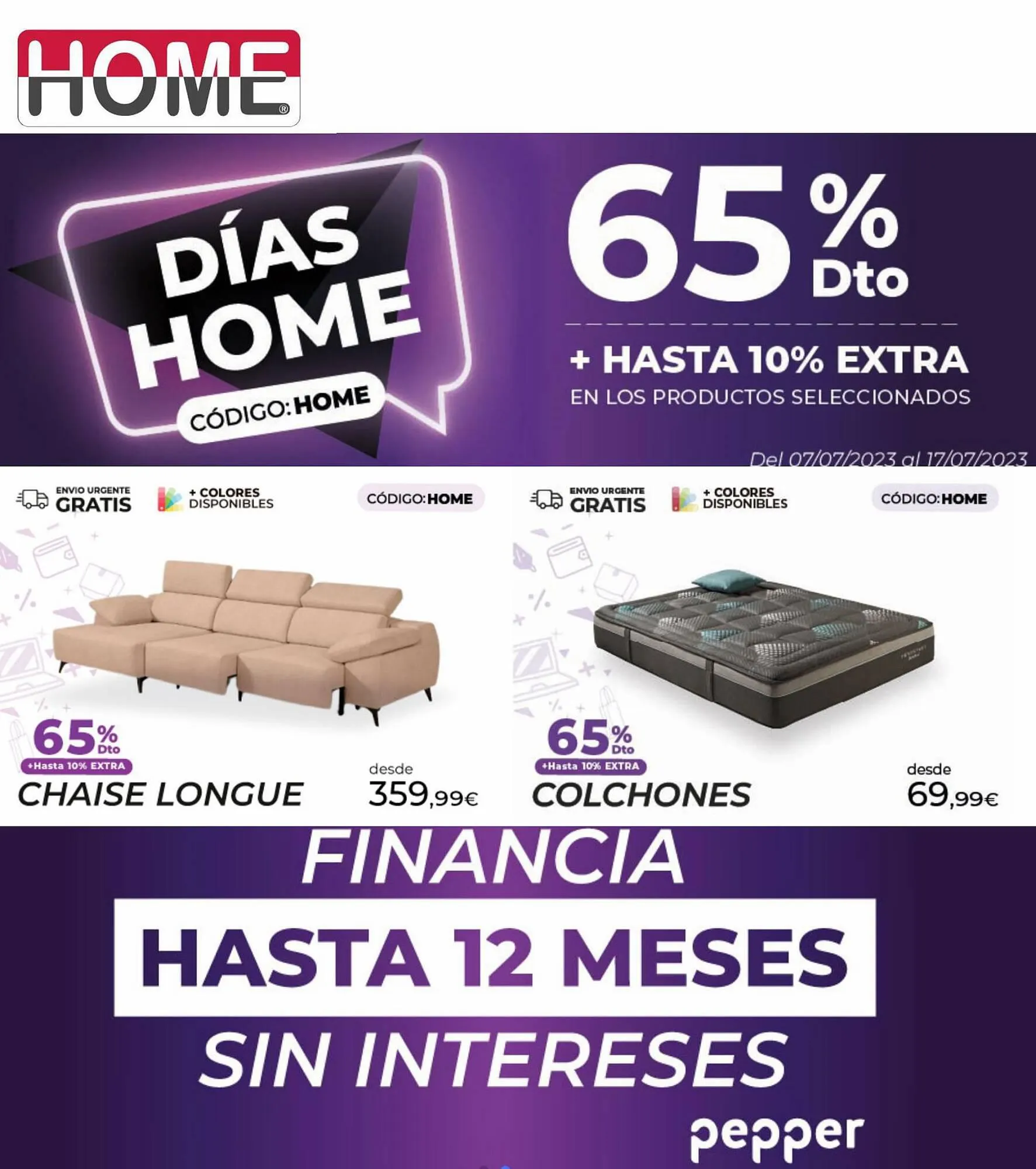 Folleto La Tienda Home - 1