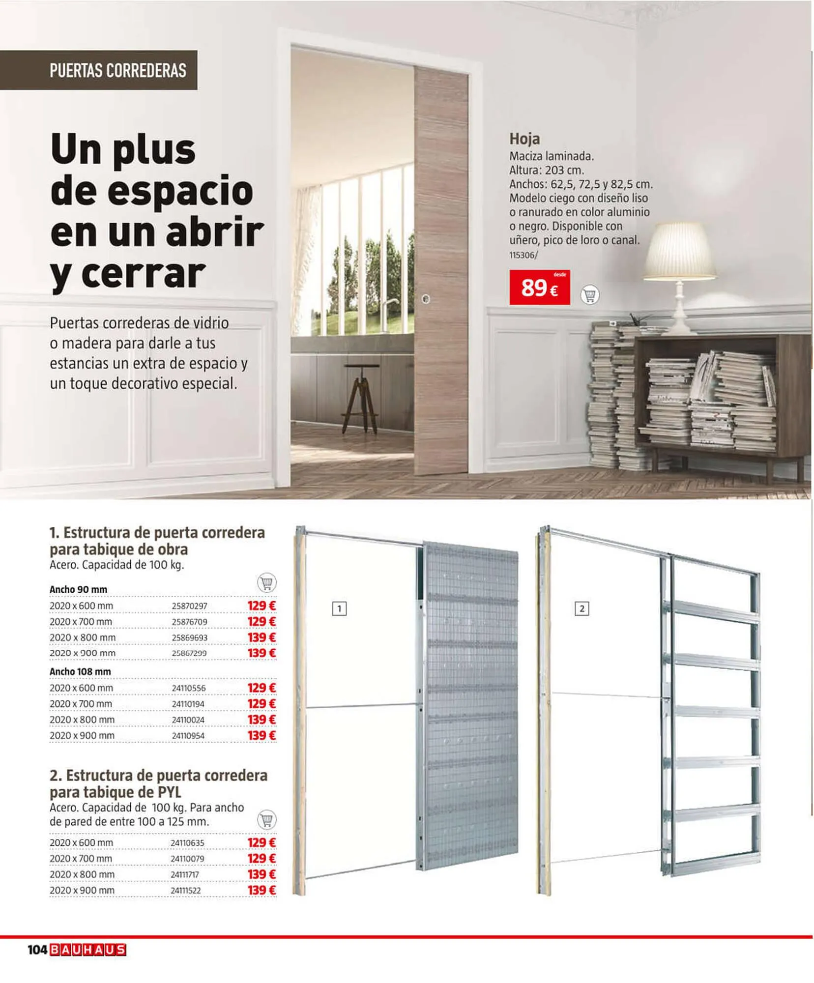 Catálogo de Folleto Bauhaus 26 de enero al 31 de diciembre 2023 - Página 104