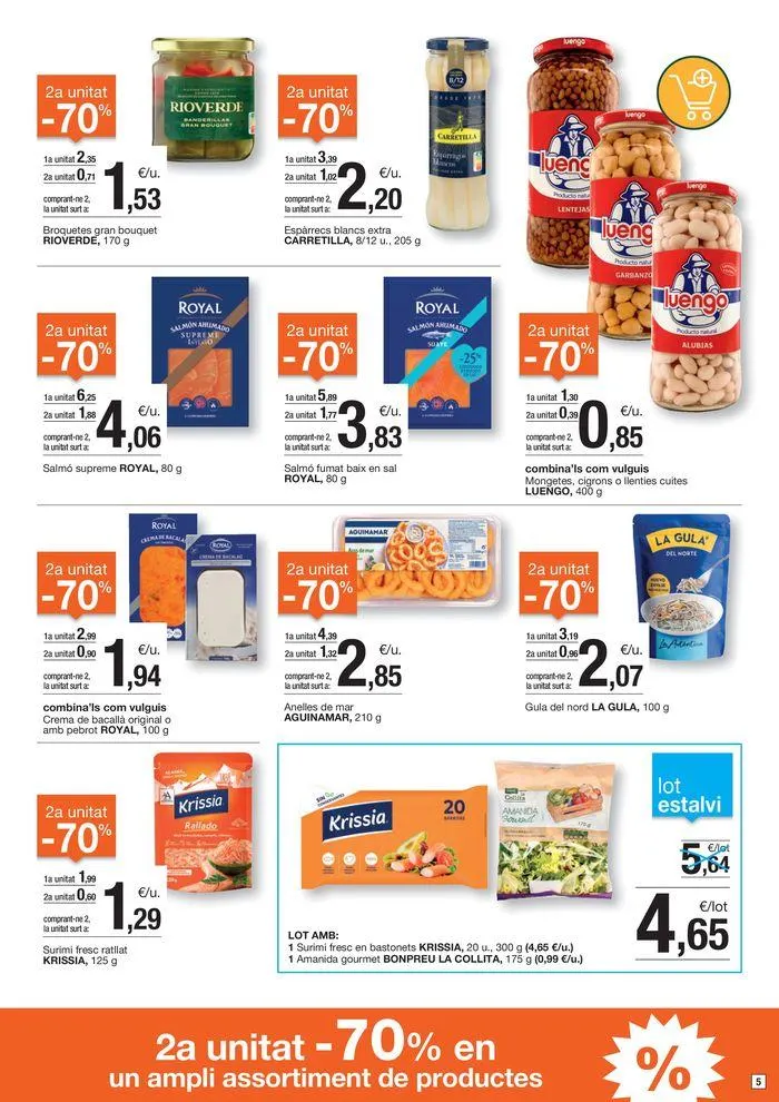 Catálogo de Fullet d'ofertes quinzenals  2 de septiembre al 9 de septiembre 2024 - Página 5