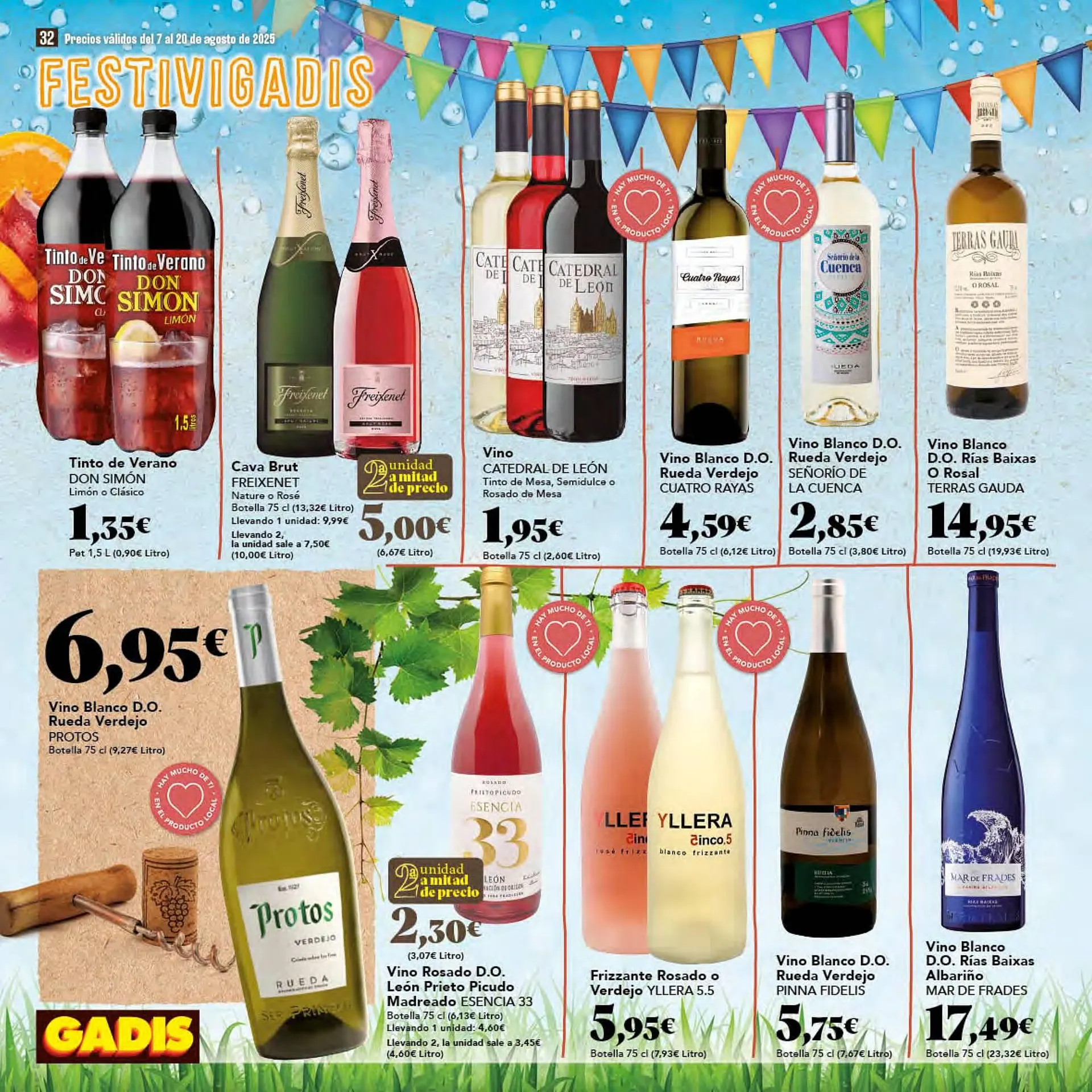 Catálogo de Folleto Gadis 7 de agosto al 21 de agosto 2025 - Página 32